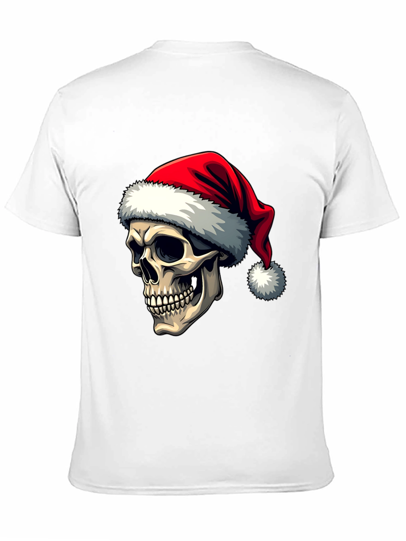Santa Skull Graphic Tee