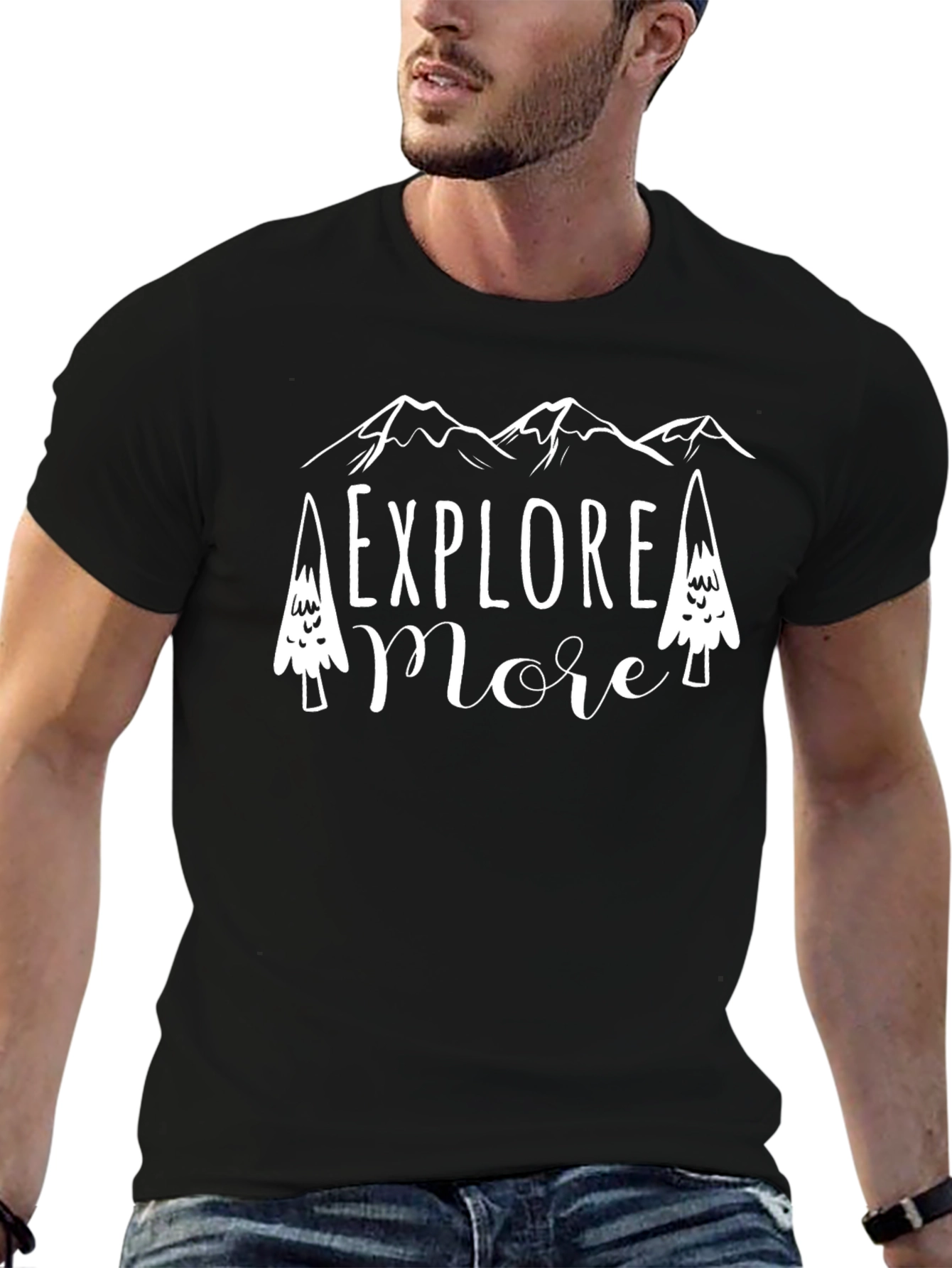 Explore More Graphic T-Shirt - Adventure Awaits!