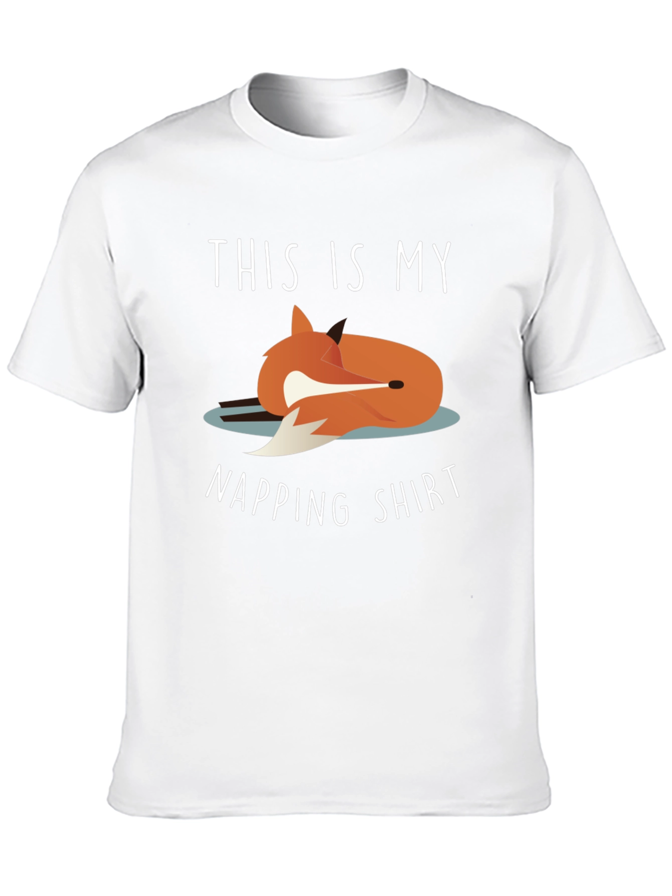 Napping Shirt - Fox Graphic Tee - Unisex