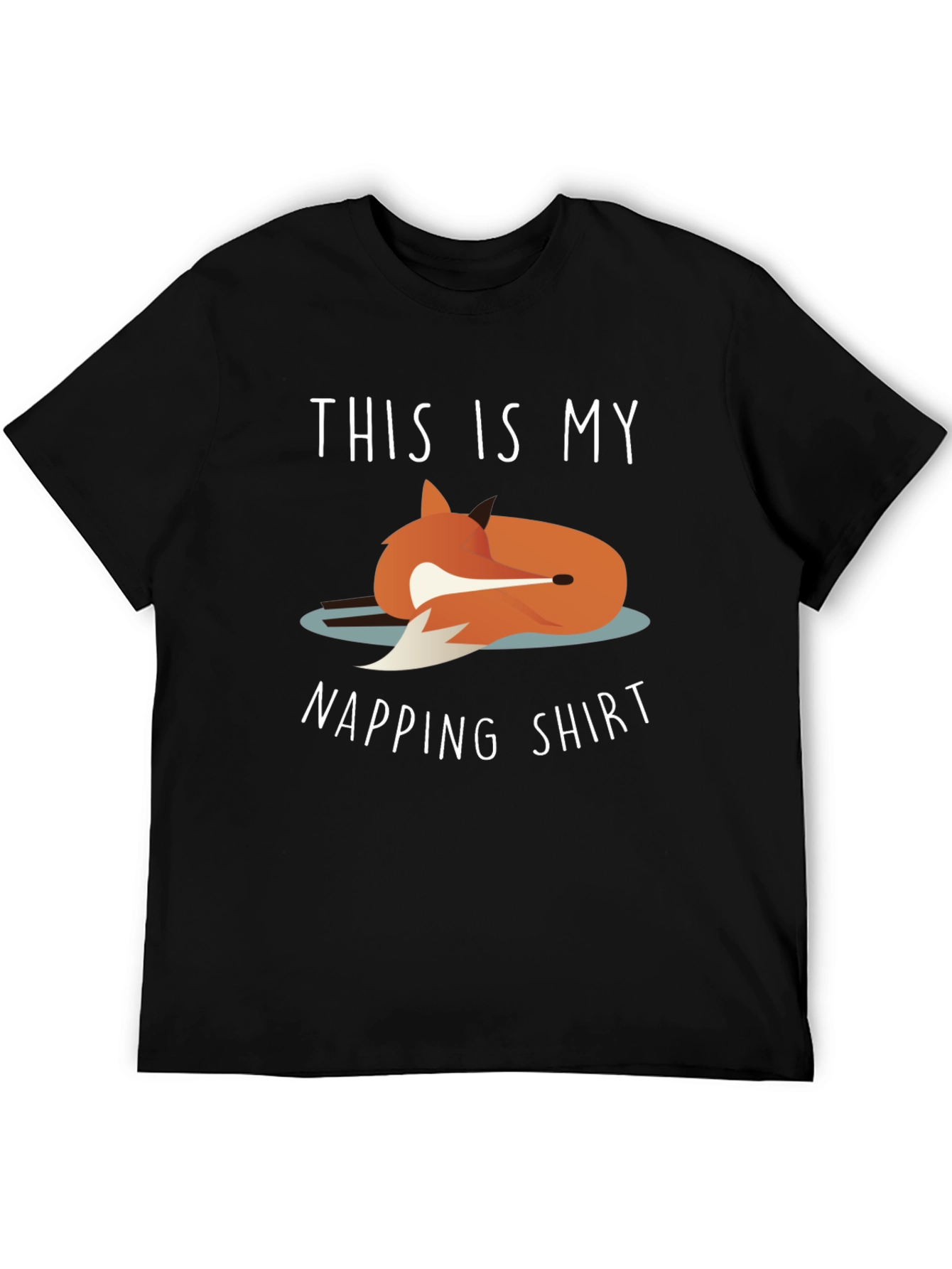 Napping Shirt - Fox Graphic Tee - Unisex