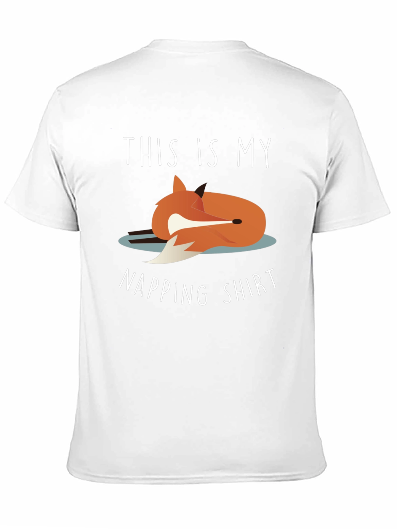 Napping Shirt - Fox Graphic Tee - Unisex