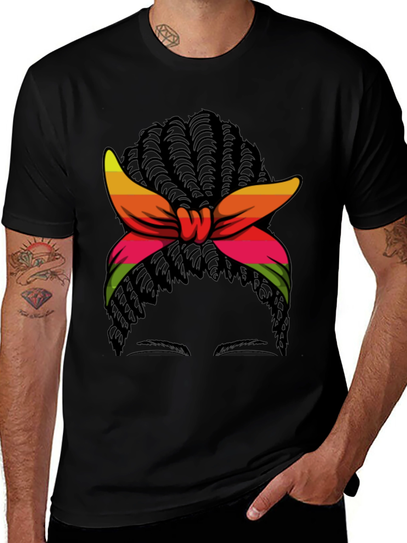 Braided Hair Headband Tee