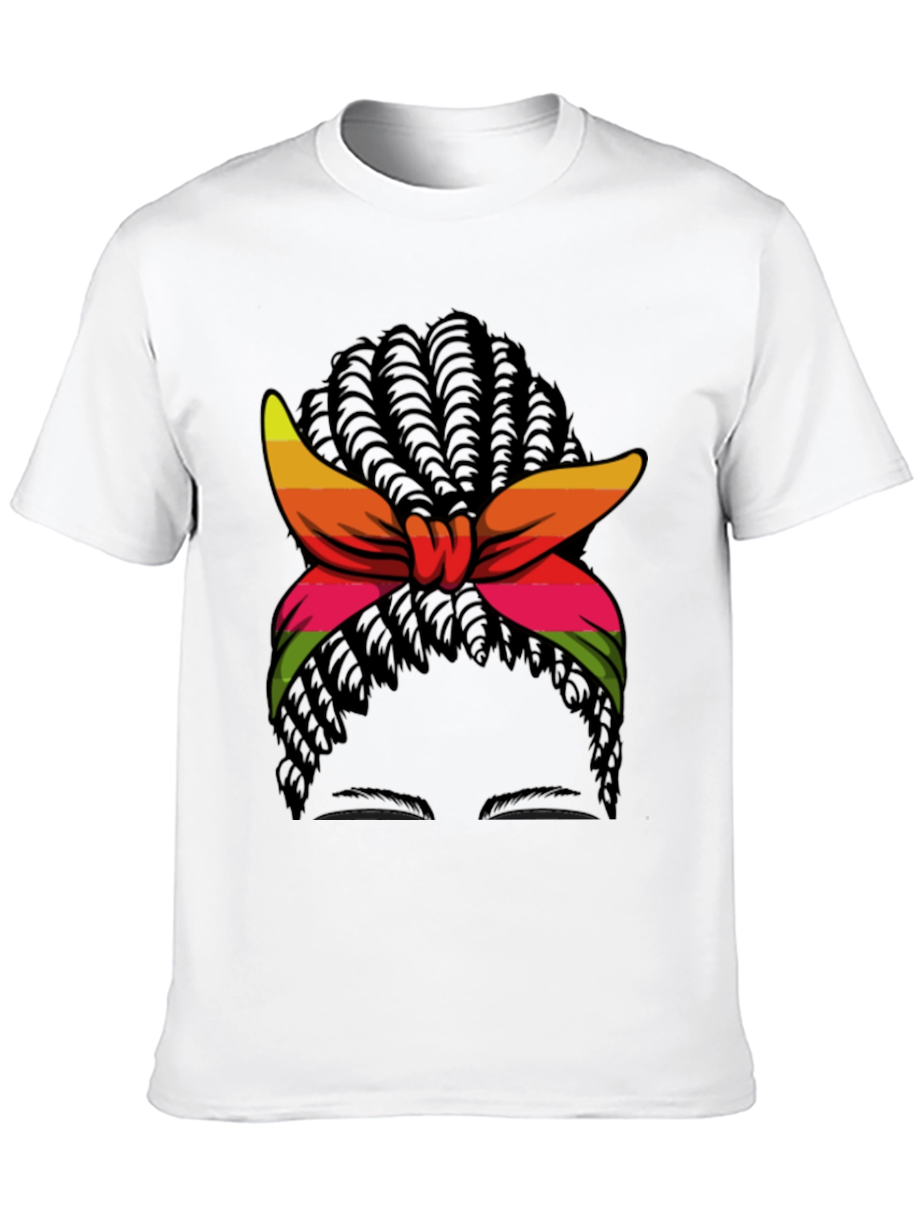 Braided Hair Headband Tee