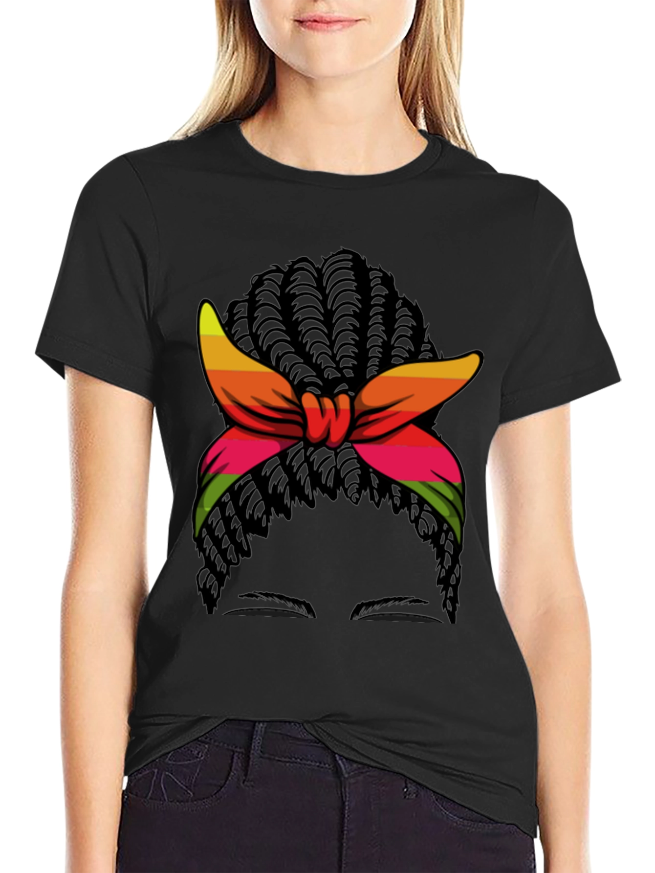Braided Hair Headband Tee