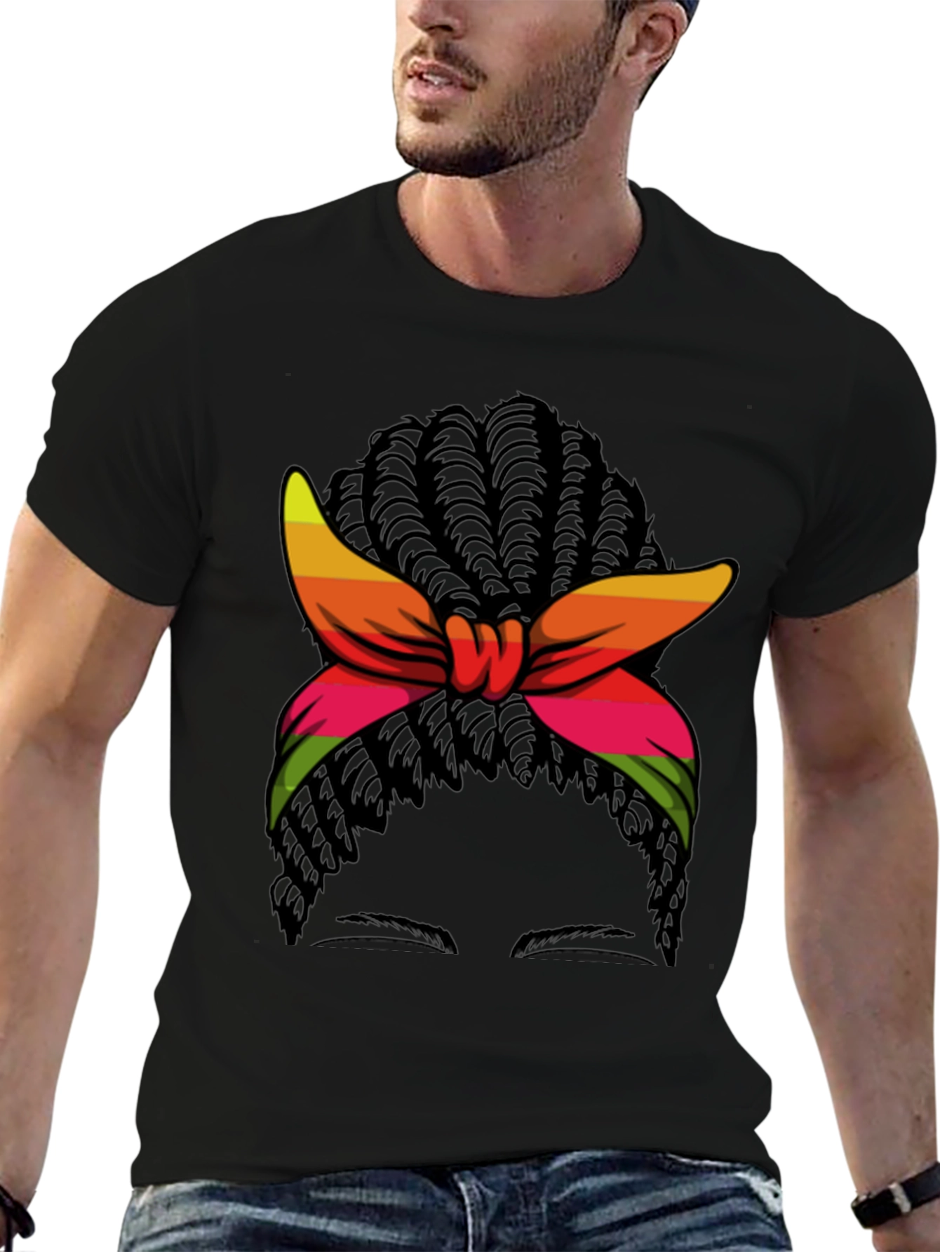 Braided Hair Headband Tee