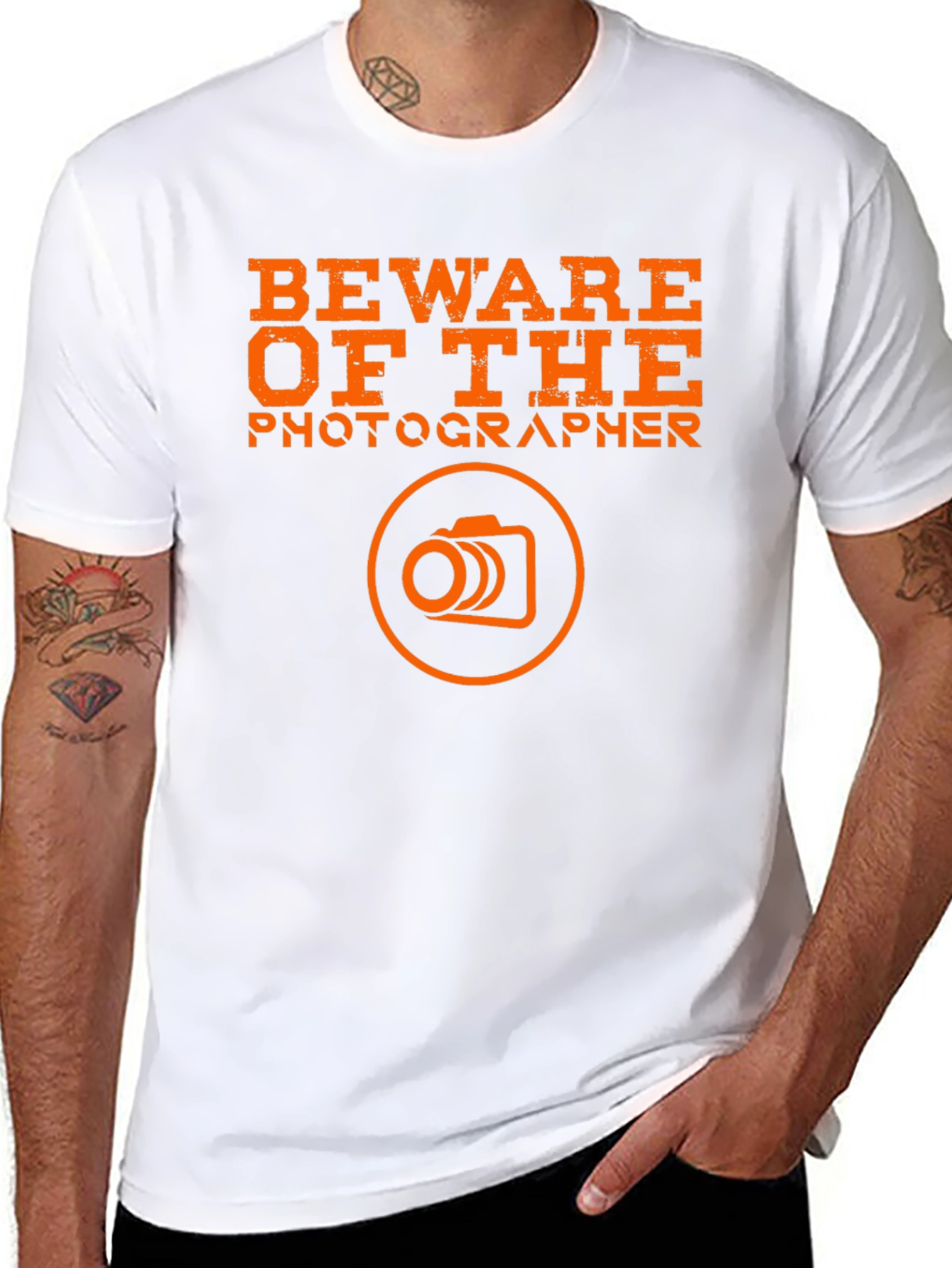 Beware of the Photographer Graphic T-Shirt