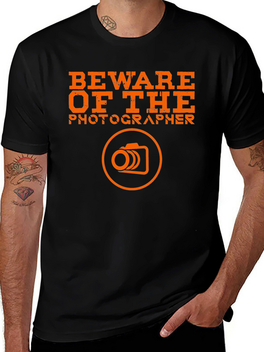 Beware of the Photographer Graphic T-Shirt