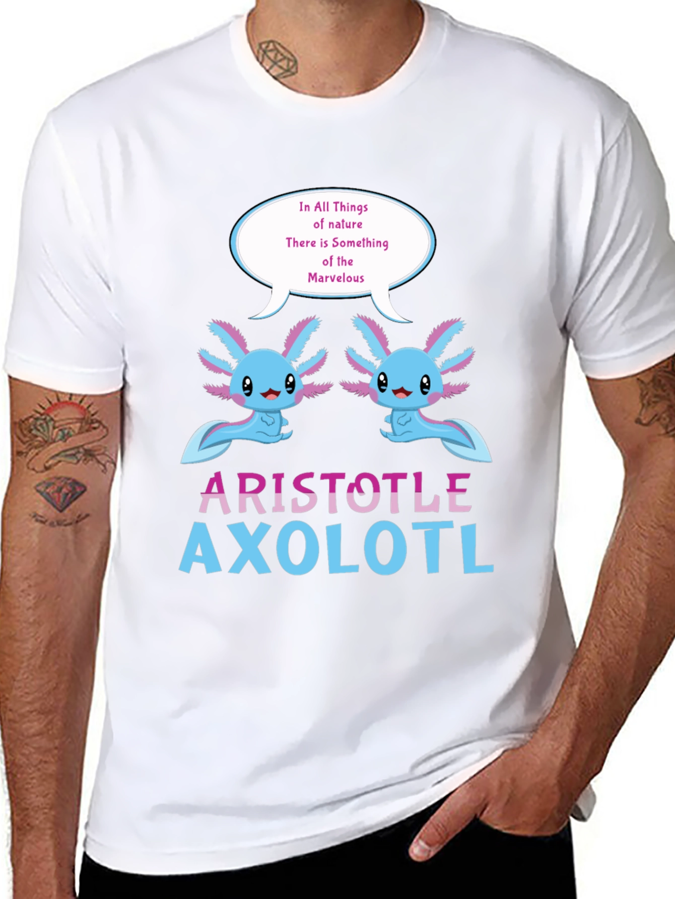 Aristotle Axolotl T-Shirt