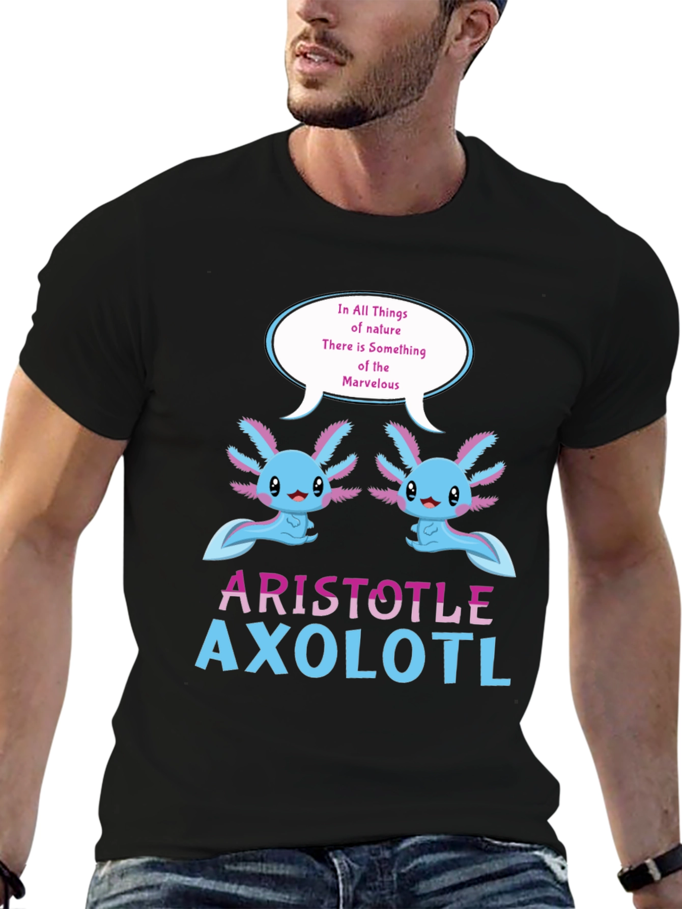 Aristotle Axolotl T-Shirt