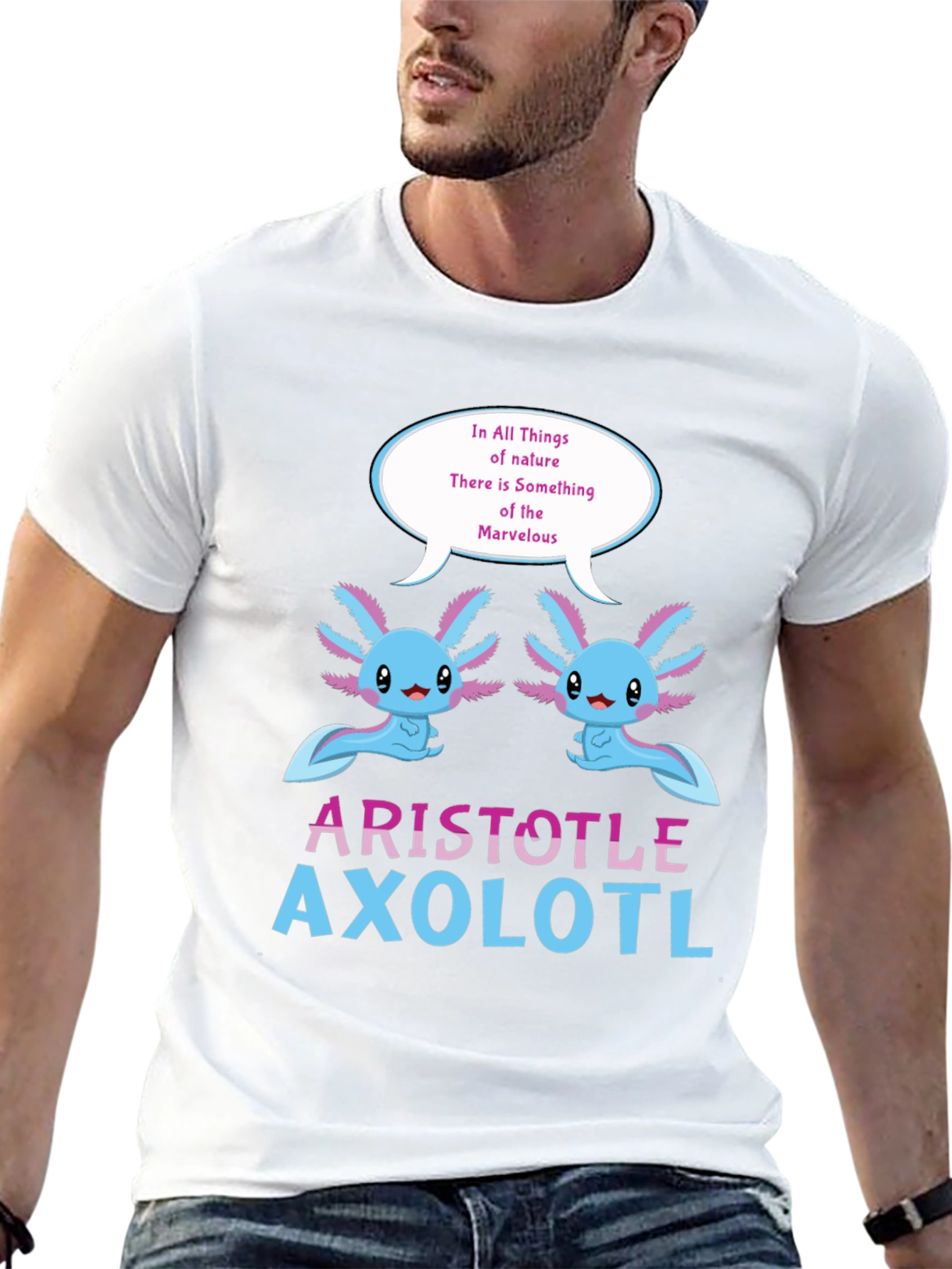 Aristotle Axolotl T-Shirt