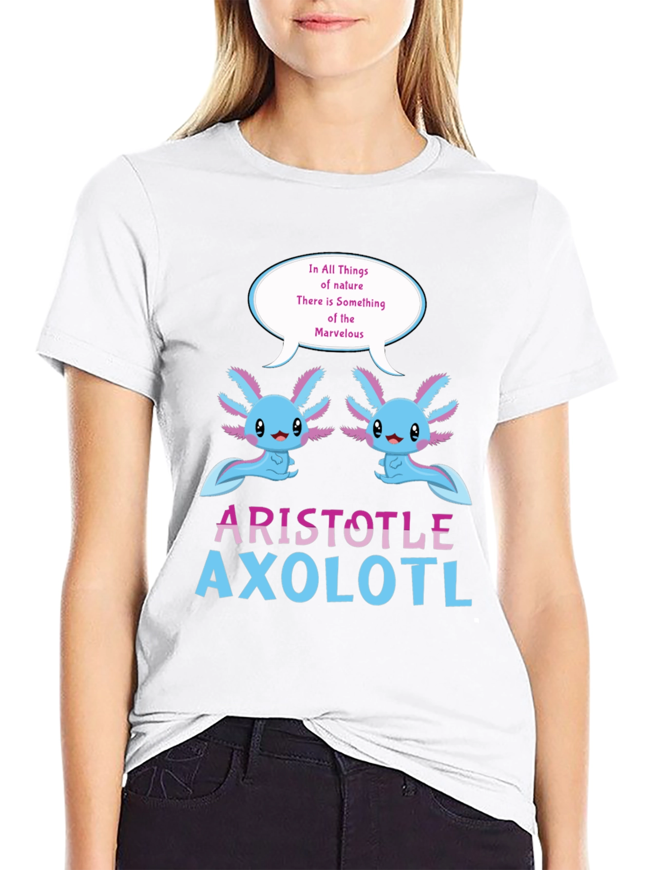 Aristotle Axolotl T-Shirt