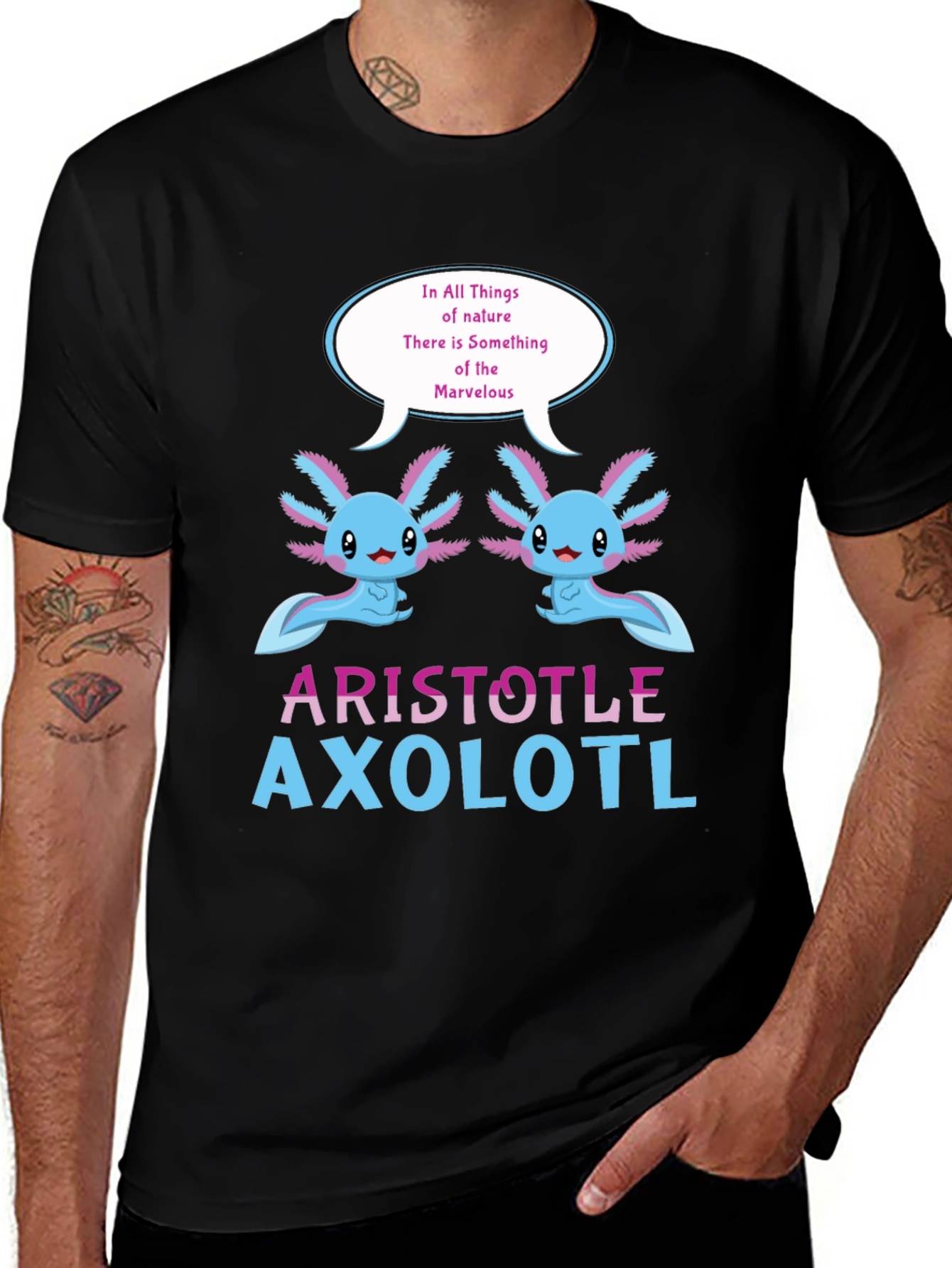 Aristotle Axolotl T-Shirt