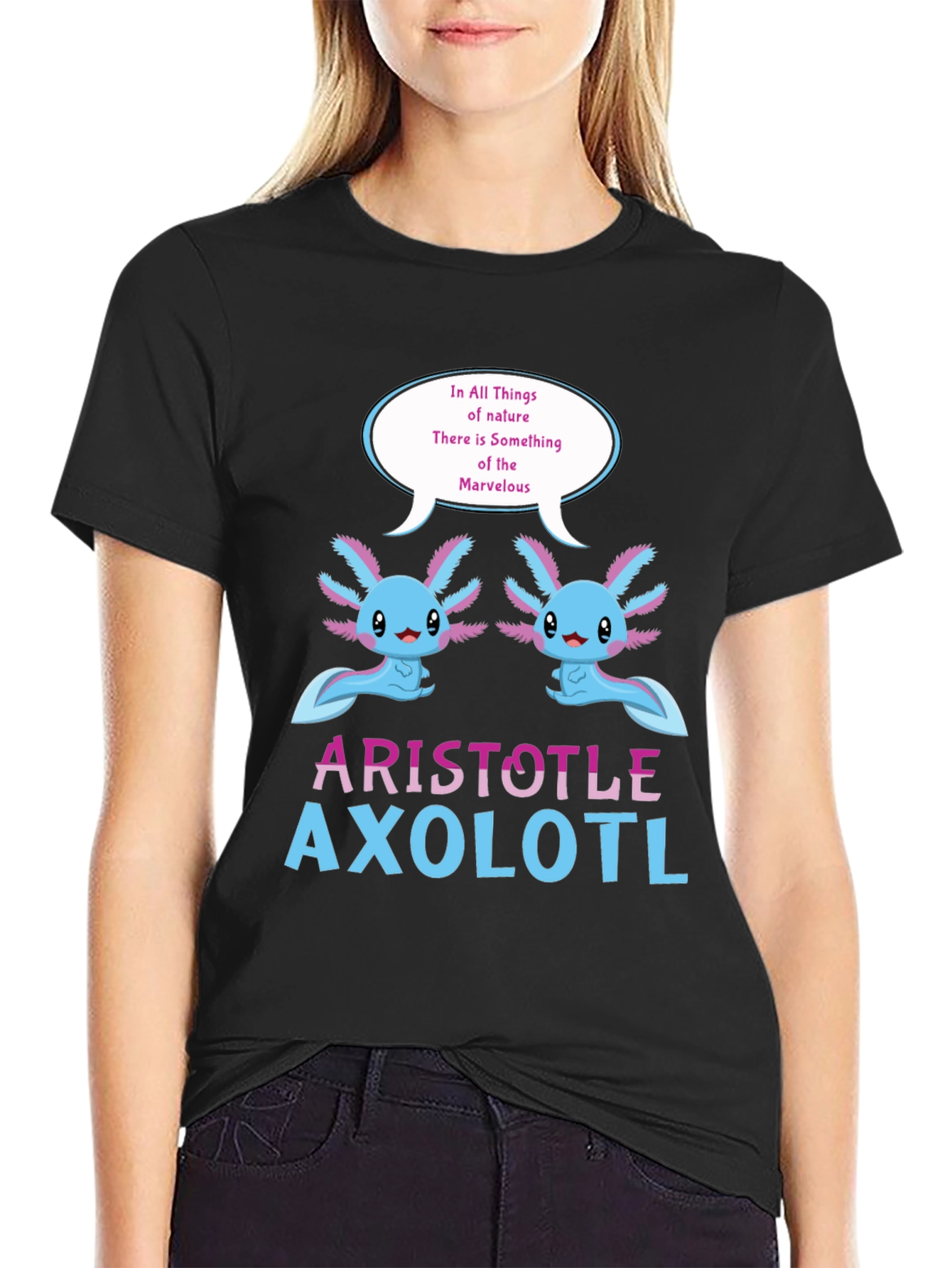 Aristotle Axolotl T-Shirt
