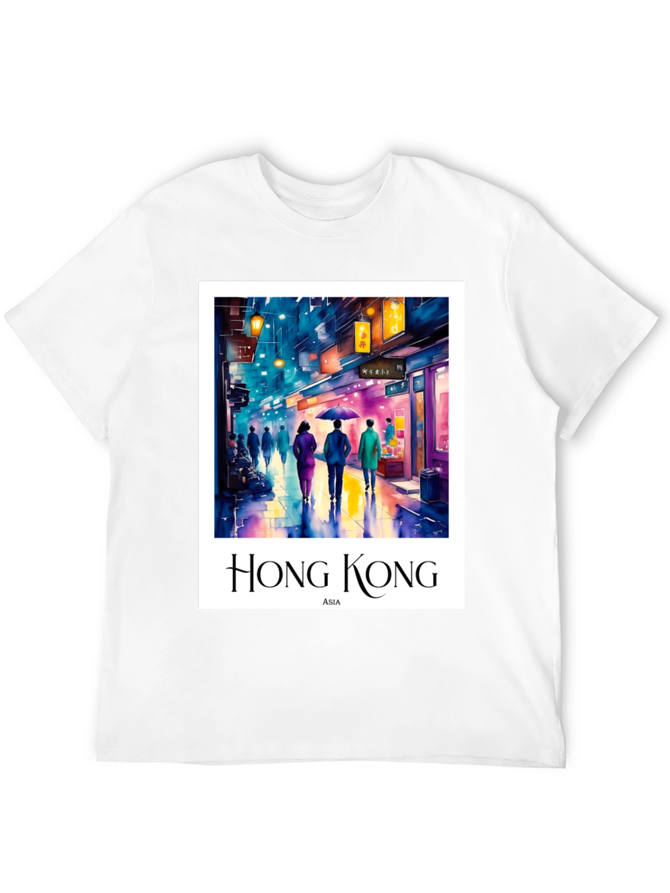 Hong Kong Asia Tee - Stylish Streetwear