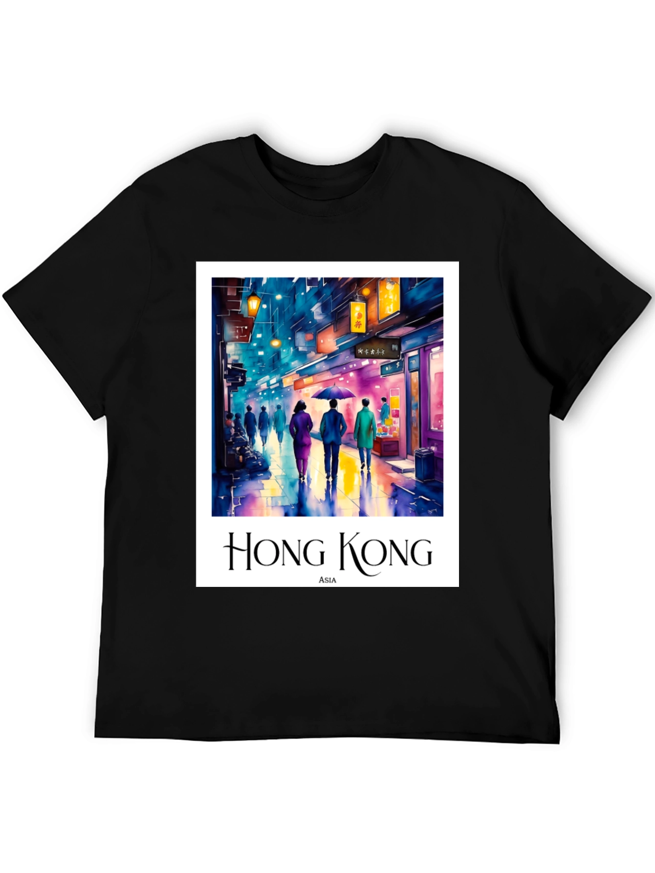 Hong Kong Asia Tee - Stylish Streetwear