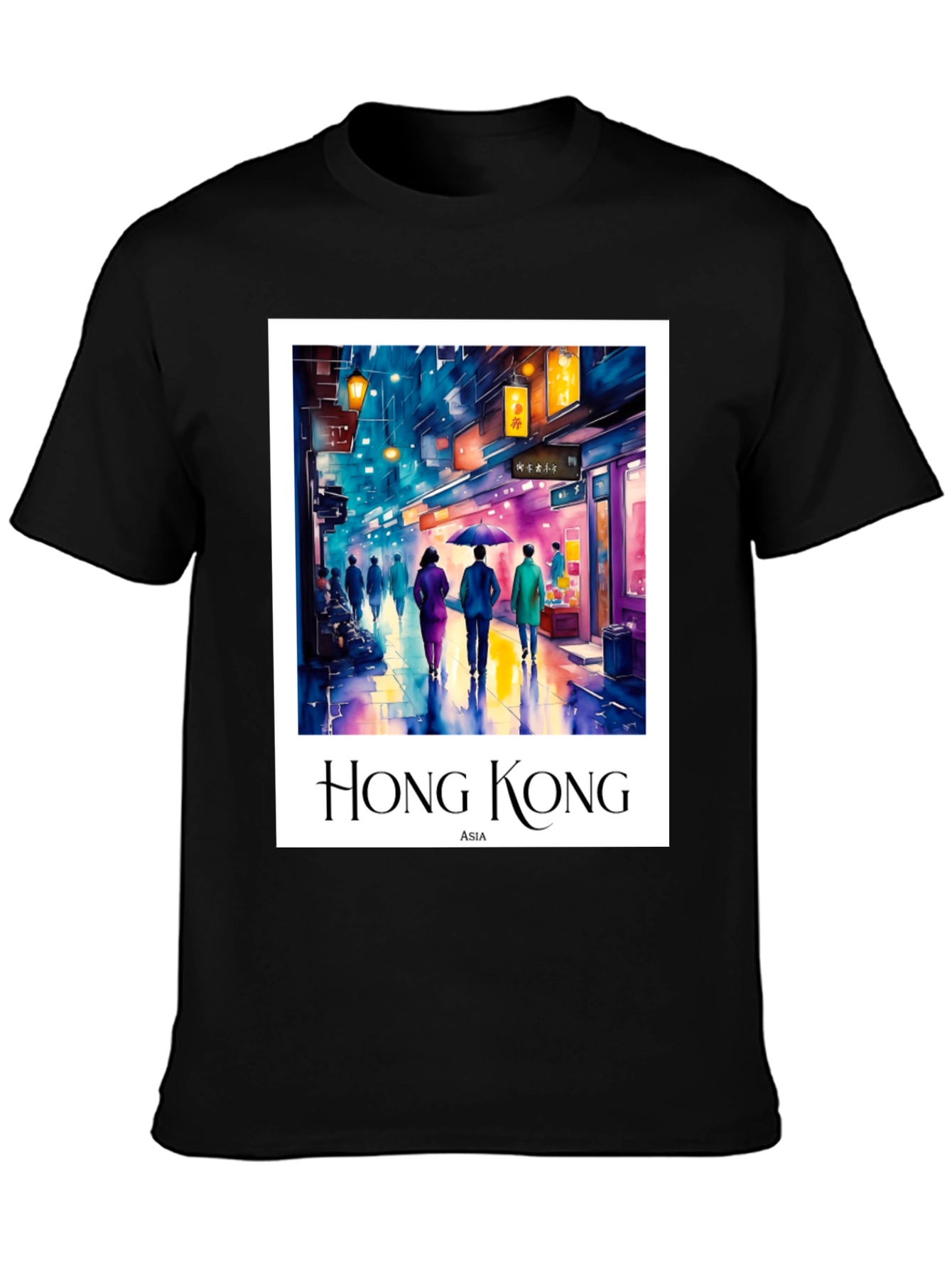 Hong Kong Asia Tee - Stylish Streetwear
