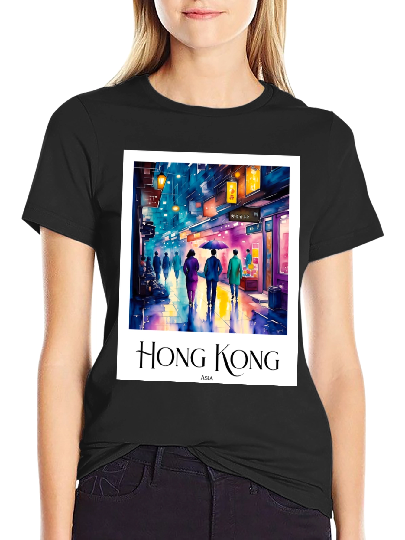 Hong Kong Asia Tee - Stylish Streetwear