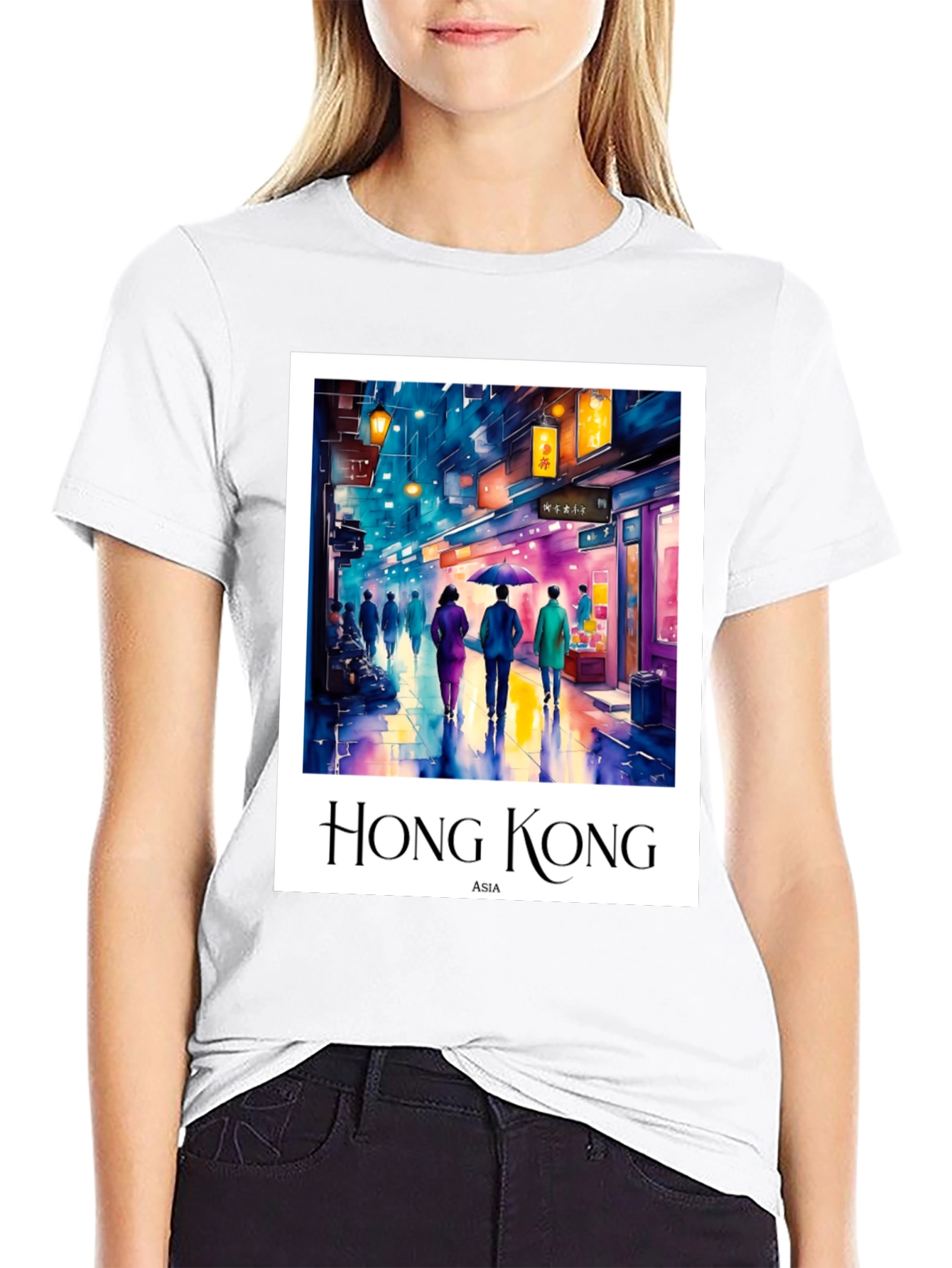 Hong Kong Asia Tee - Stylish Streetwear