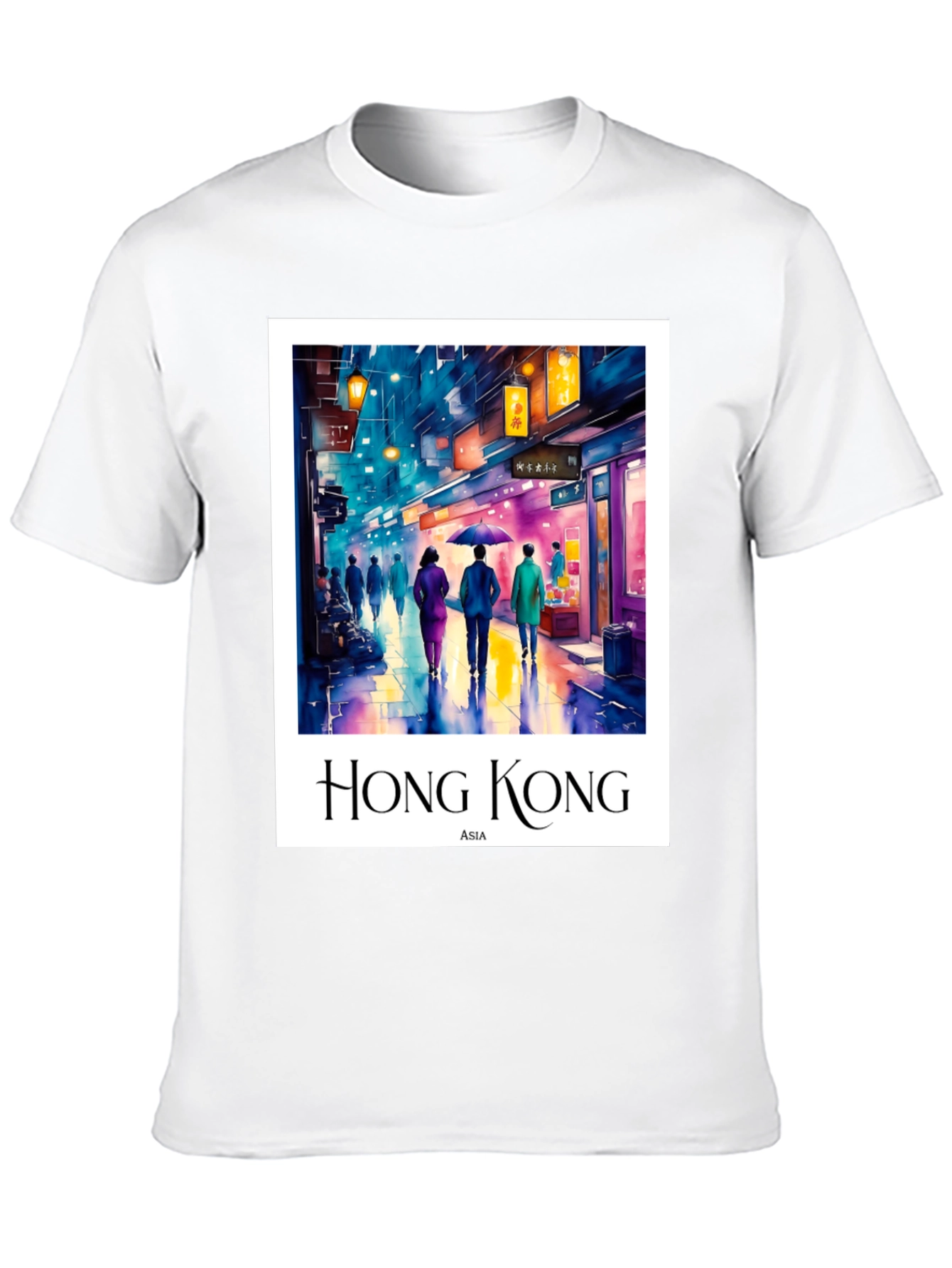 Hong Kong Asia Tee - Stylish Streetwear