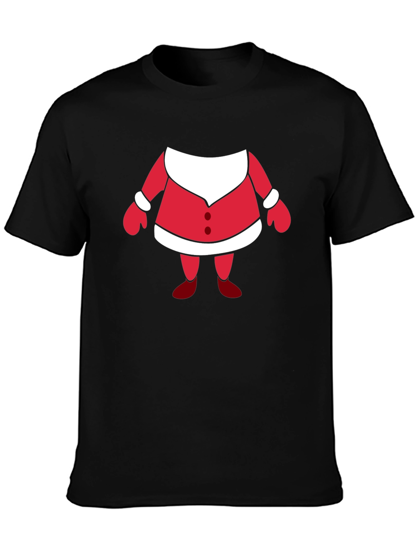 Festive Santa Suit T-Shirt - Holiday Apparel