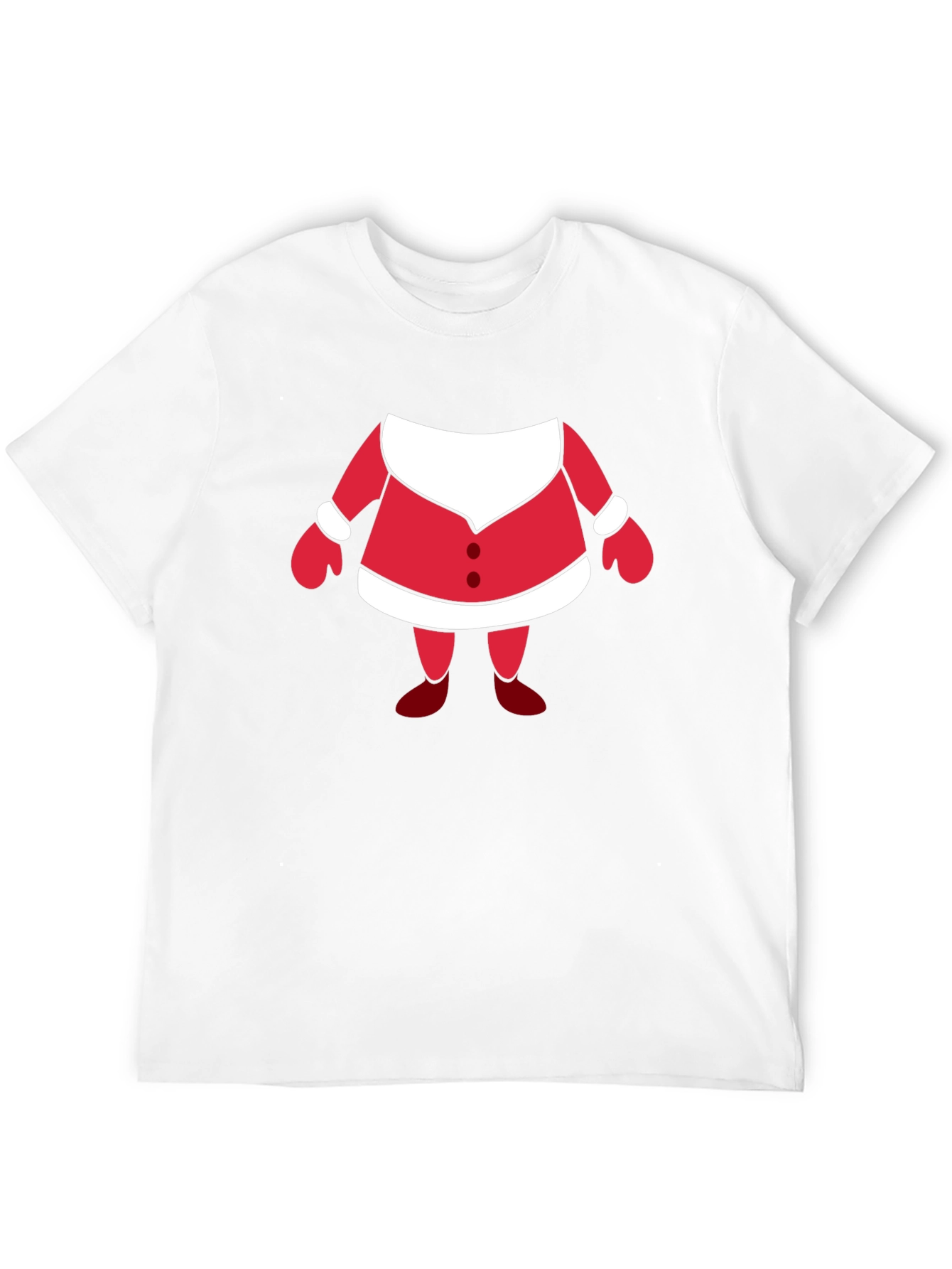 Festive Santa Suit T-Shirt - Holiday Apparel