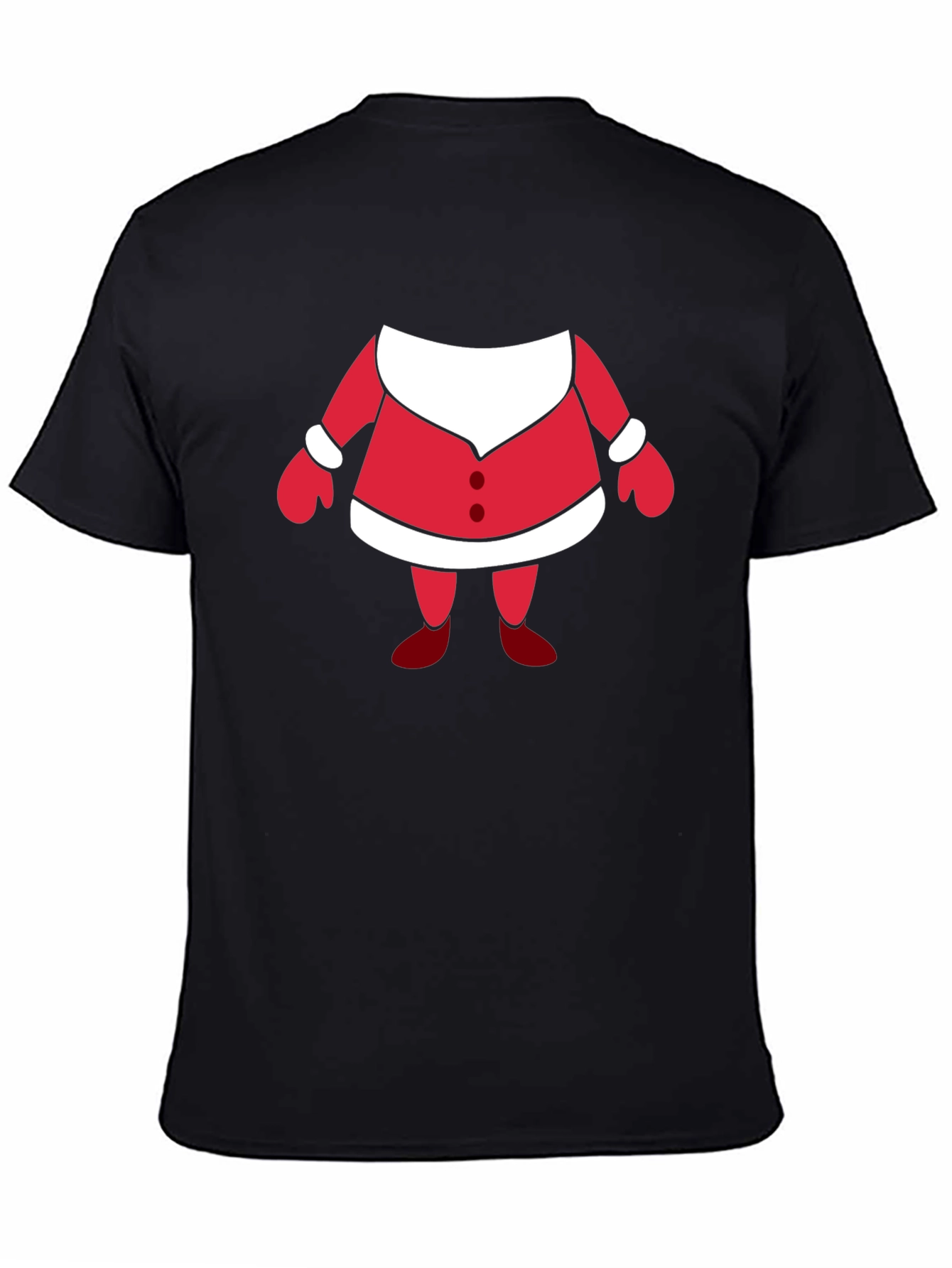 Festive Santa Suit T-Shirt - Holiday Apparel