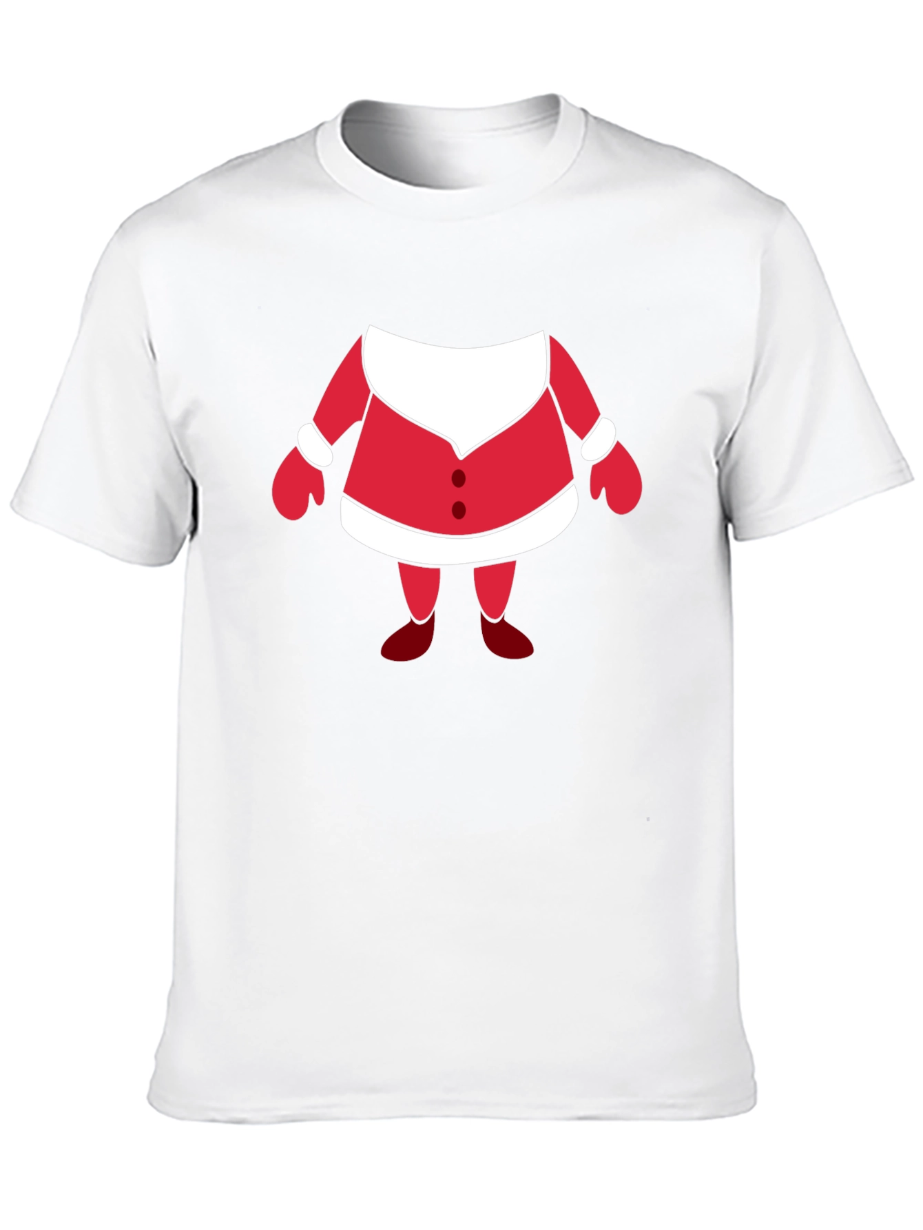Festive Santa Suit T-Shirt - Holiday Apparel