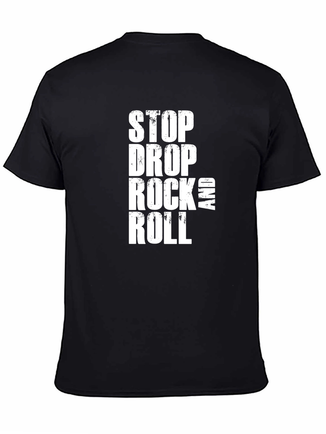 Stop Drop Rock and Roll Graphic T-Shirt