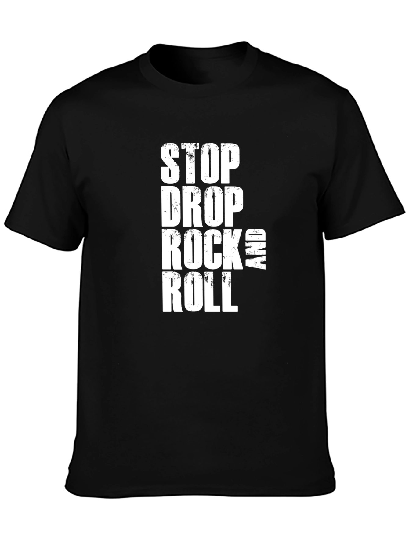Stop Drop Rock and Roll Graphic T-Shirt