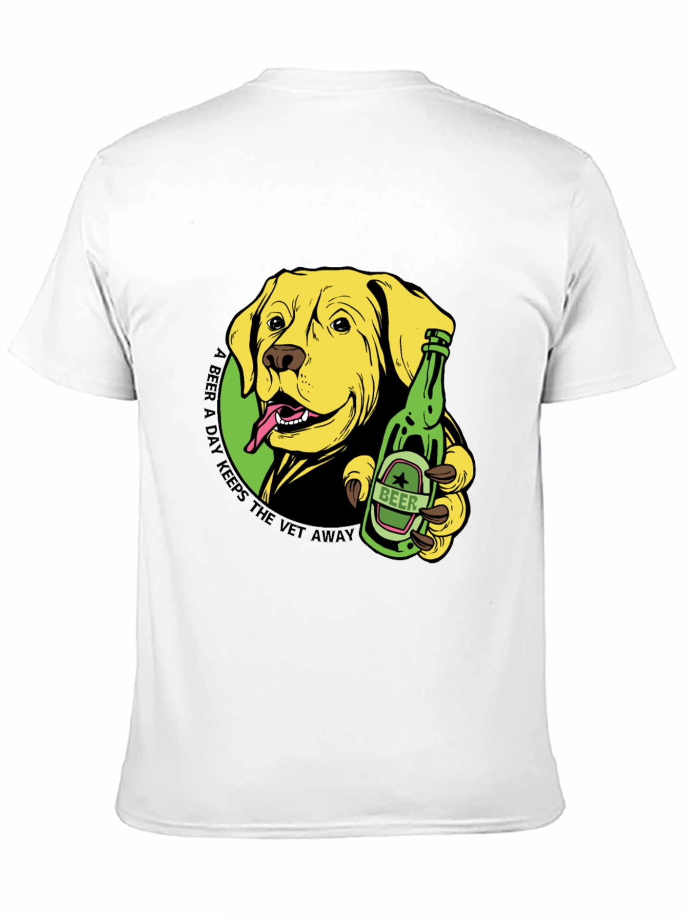 Dog Lovers Beer Graphic T-Shirt