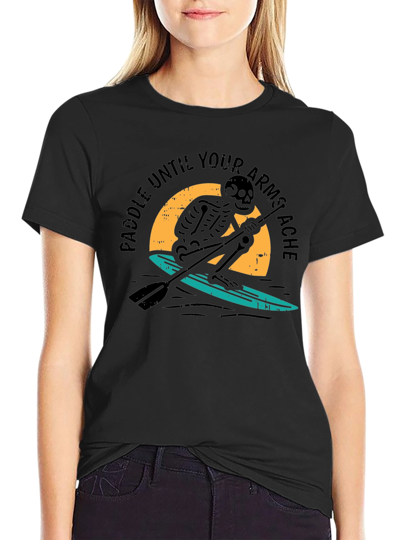 Paddle Until Your Armstache T-Shirt
