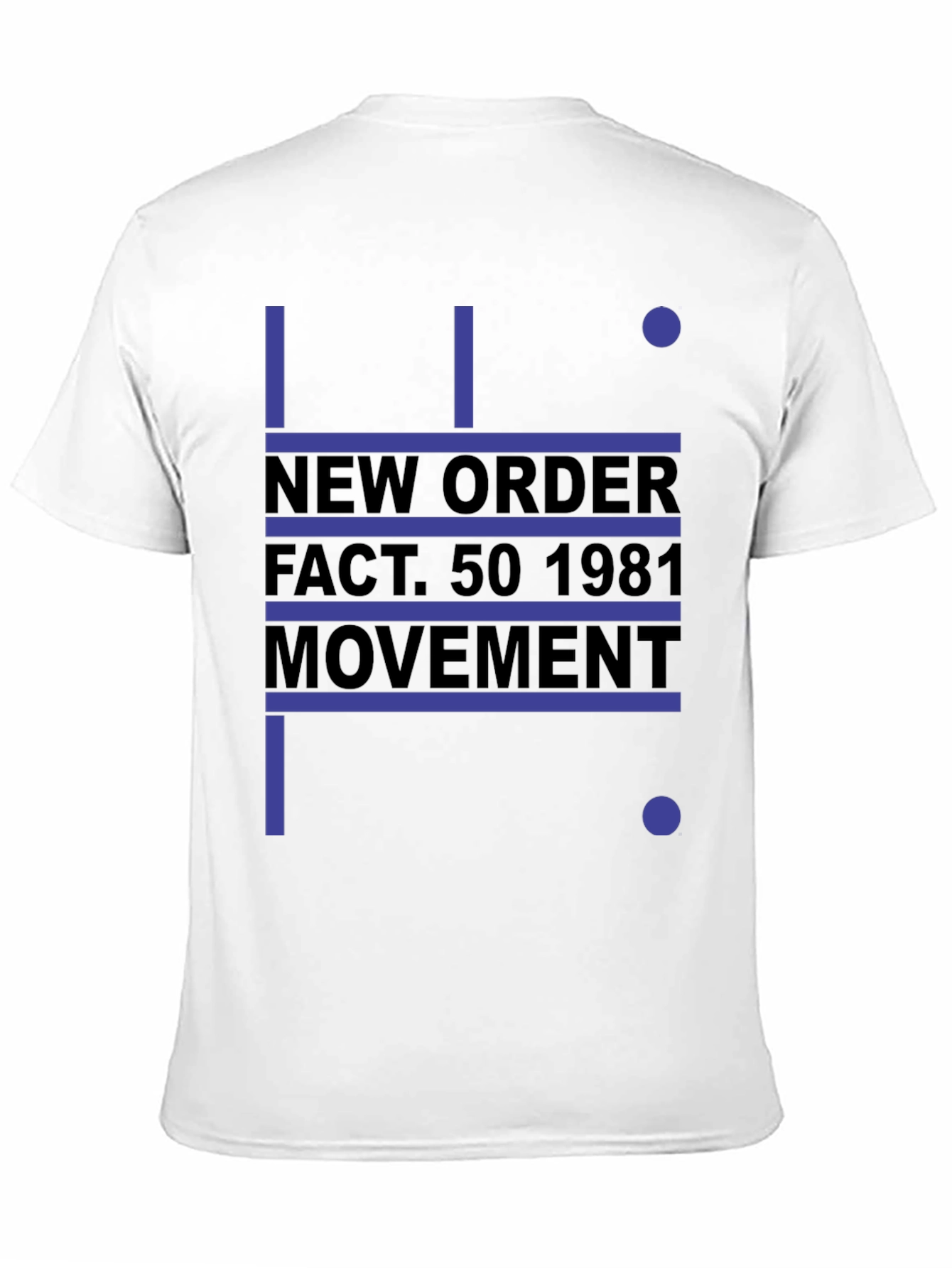 New Order Movement Graphic Tee - Black