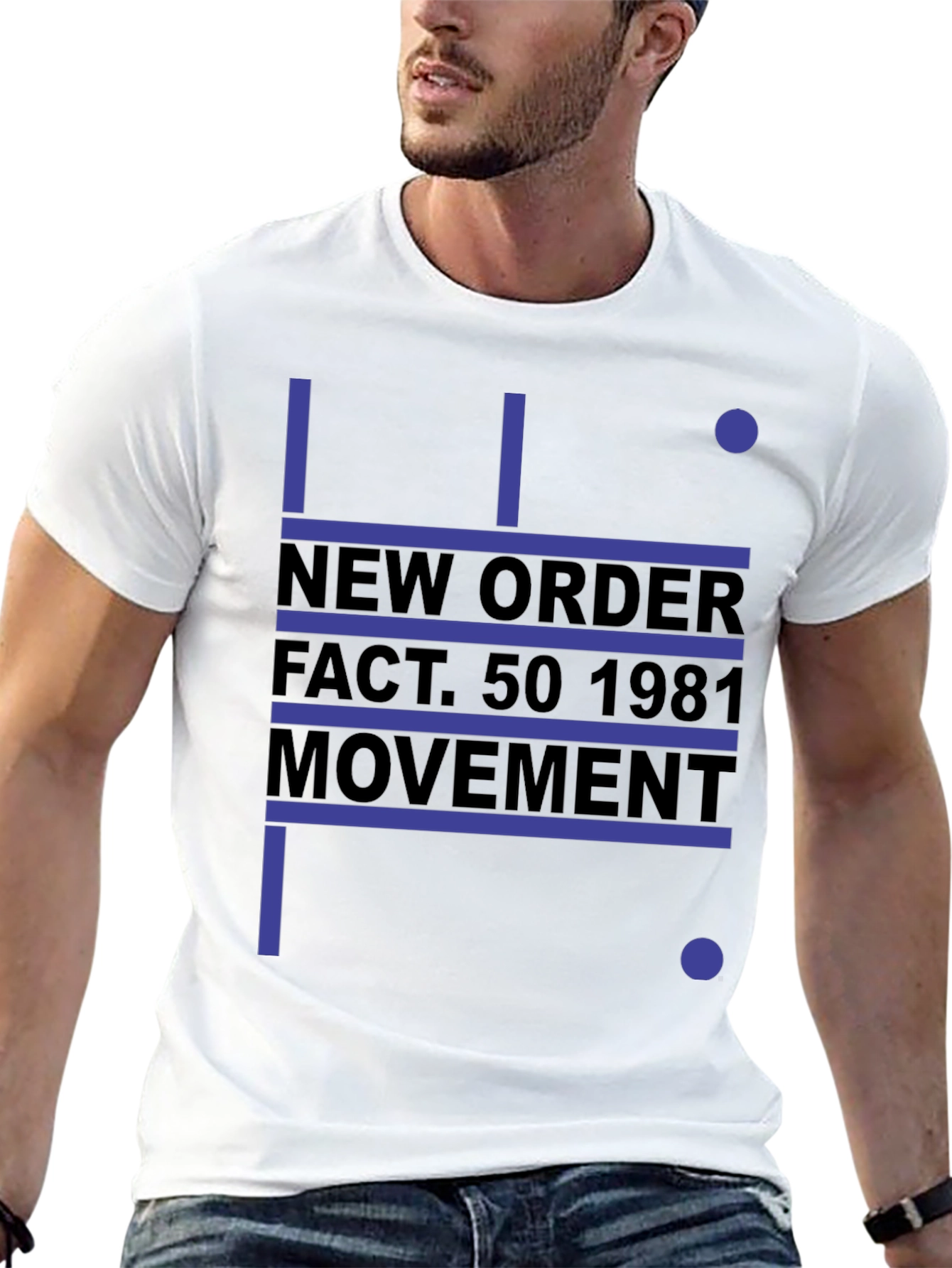 New Order Movement Graphic Tee - Black