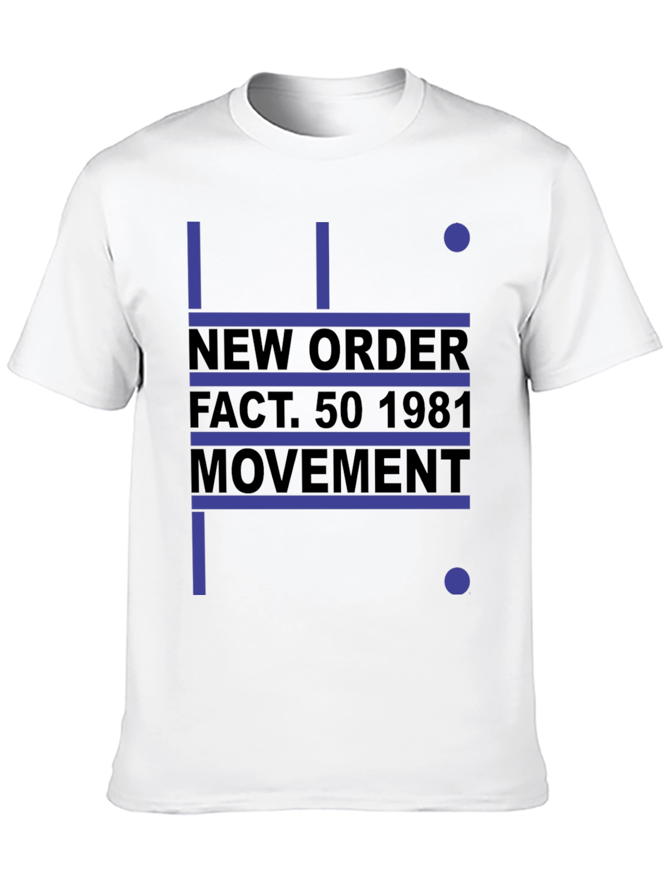 New Order Movement Graphic Tee - Black