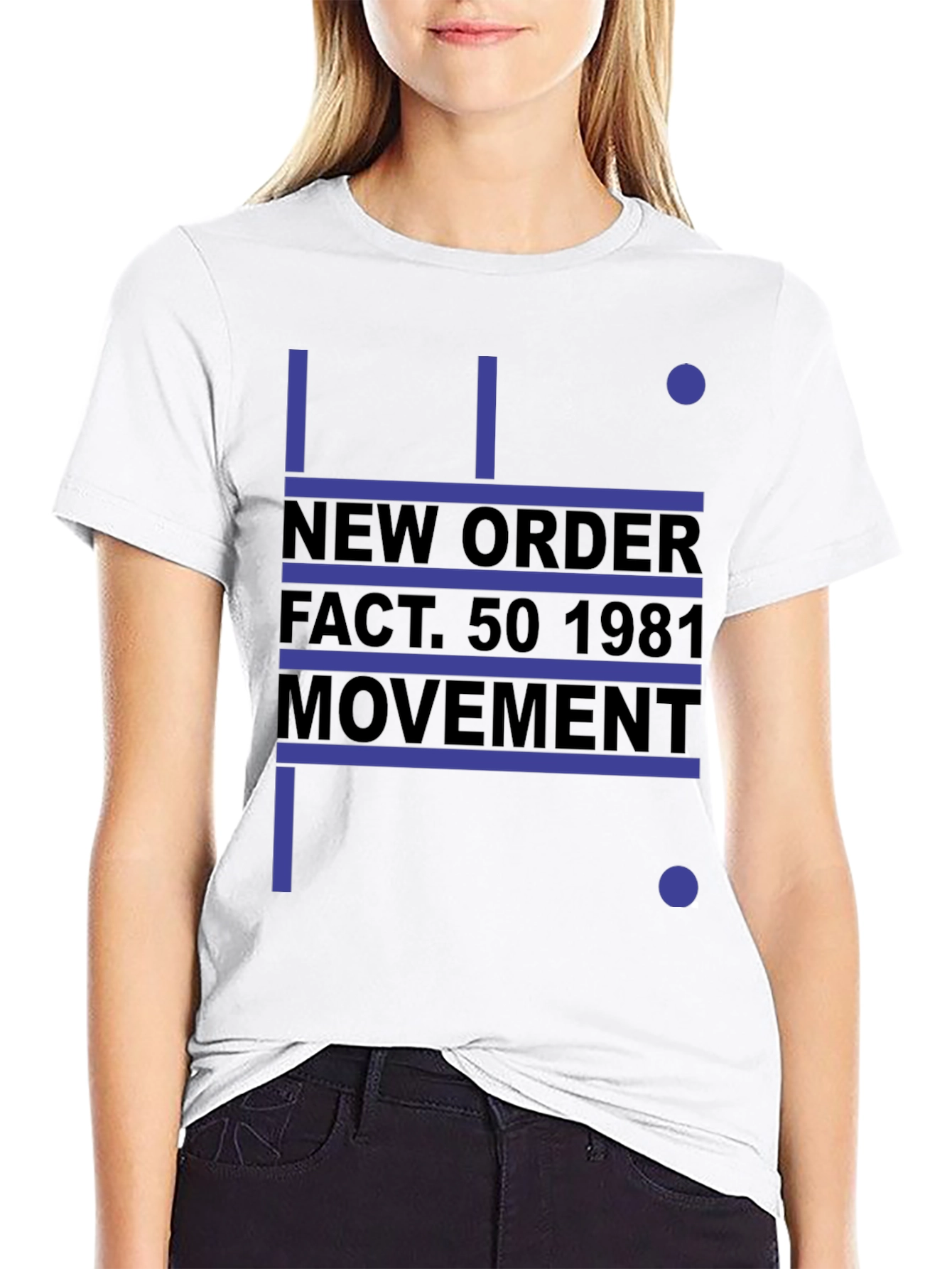 New Order Movement Graphic Tee - Black