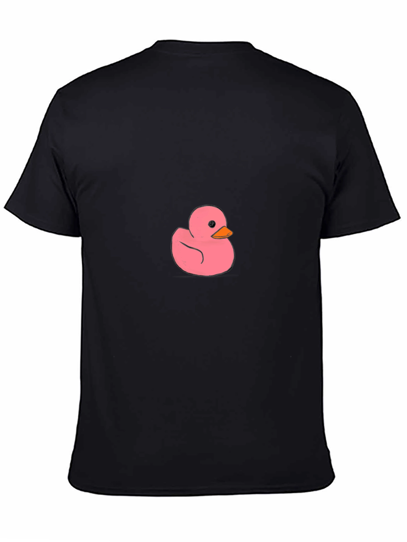 Pink Duck Graphic Tee - Casual Comfort