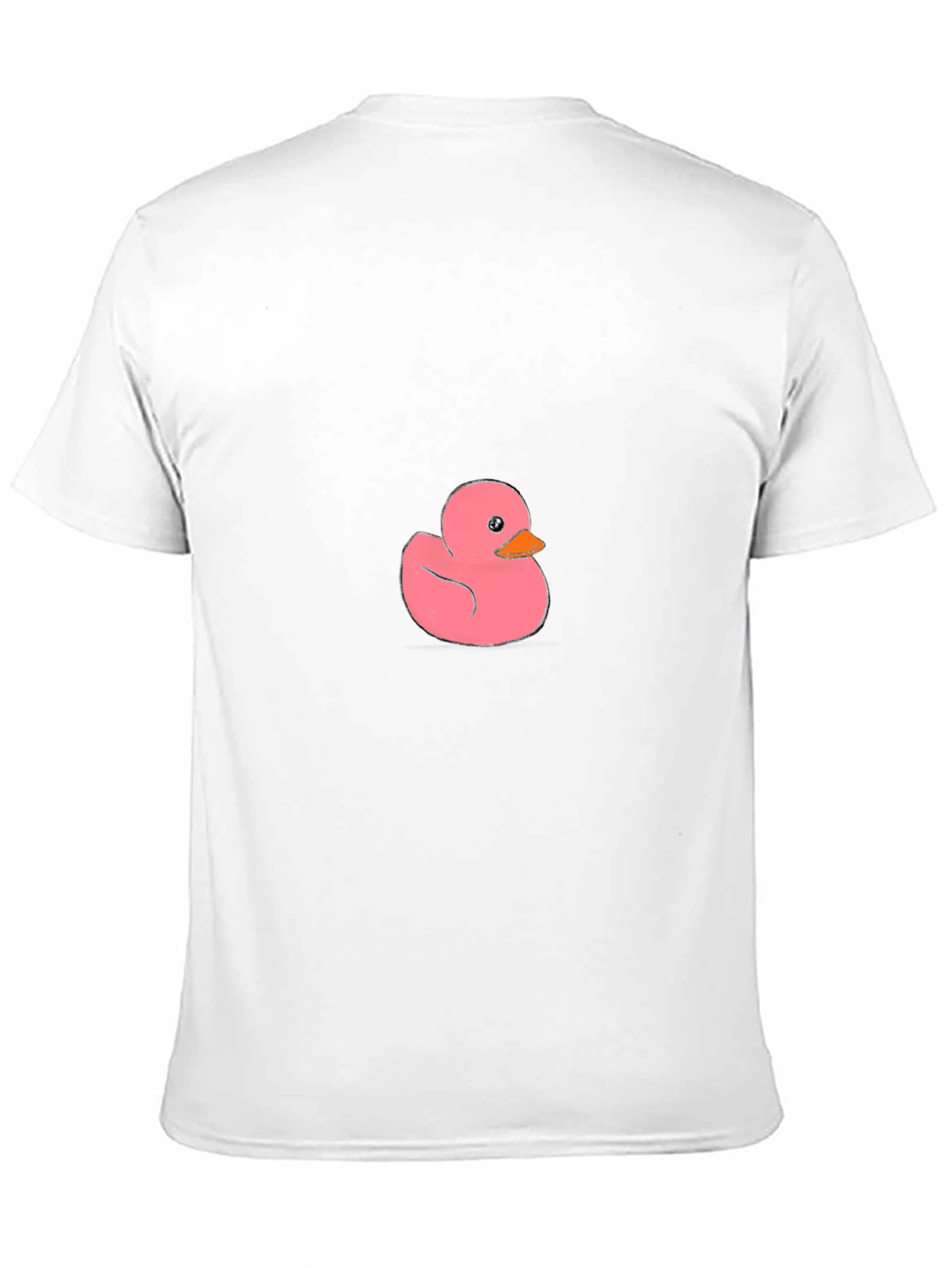 Pink Duck Graphic Tee - Casual Comfort