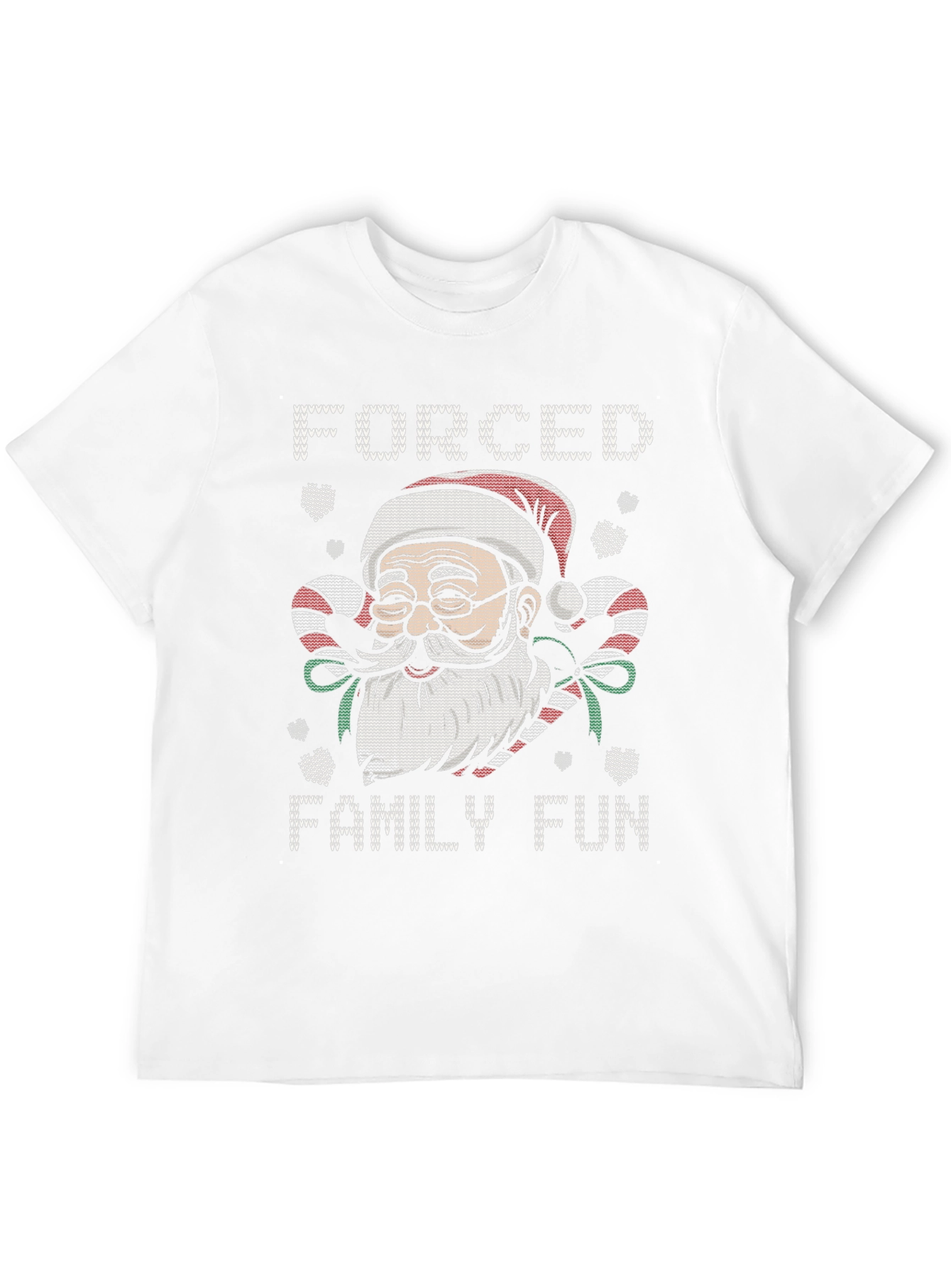 Forced Family Fun Christmas Santa T-Shirt