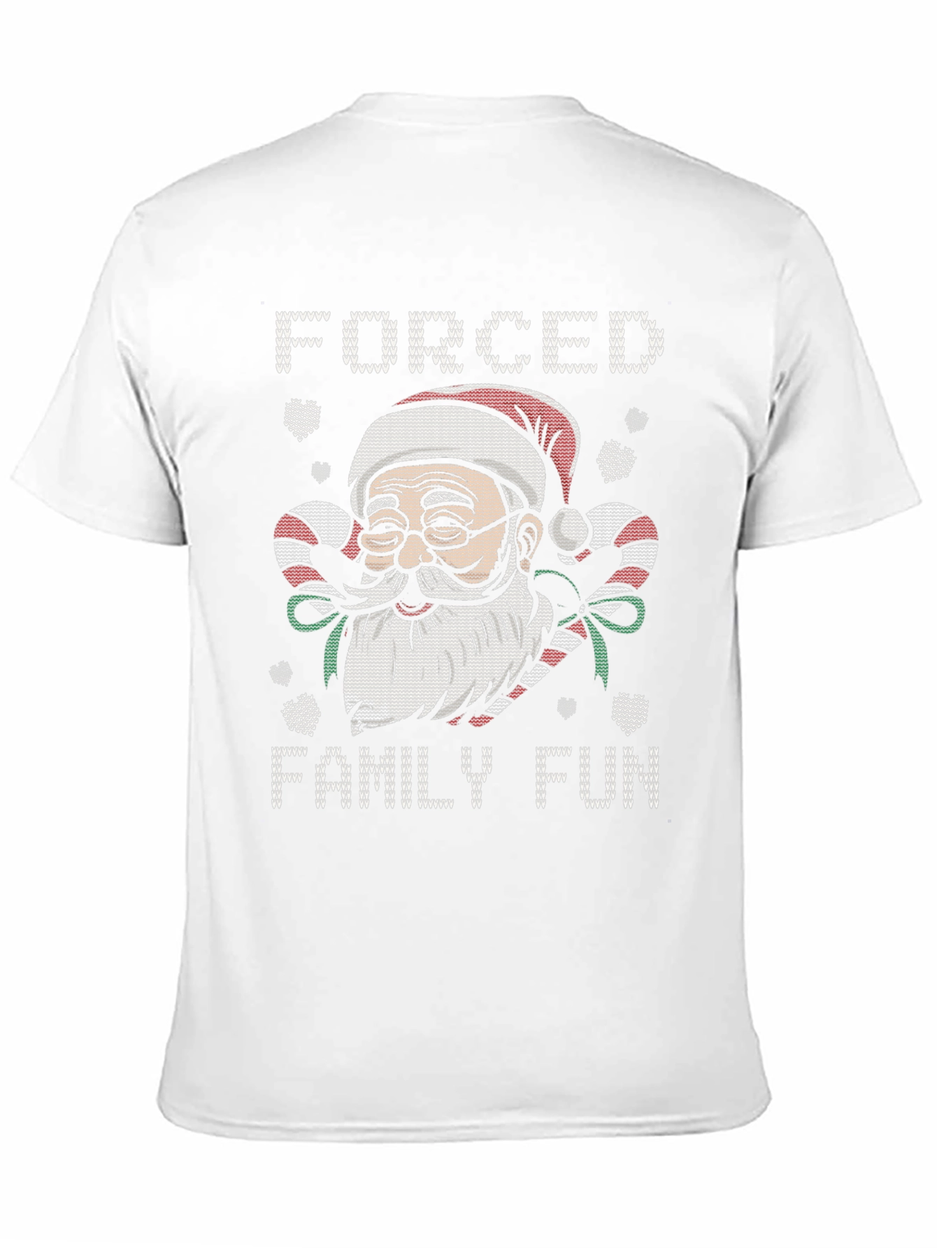 Forced Family Fun Christmas Santa T-Shirt