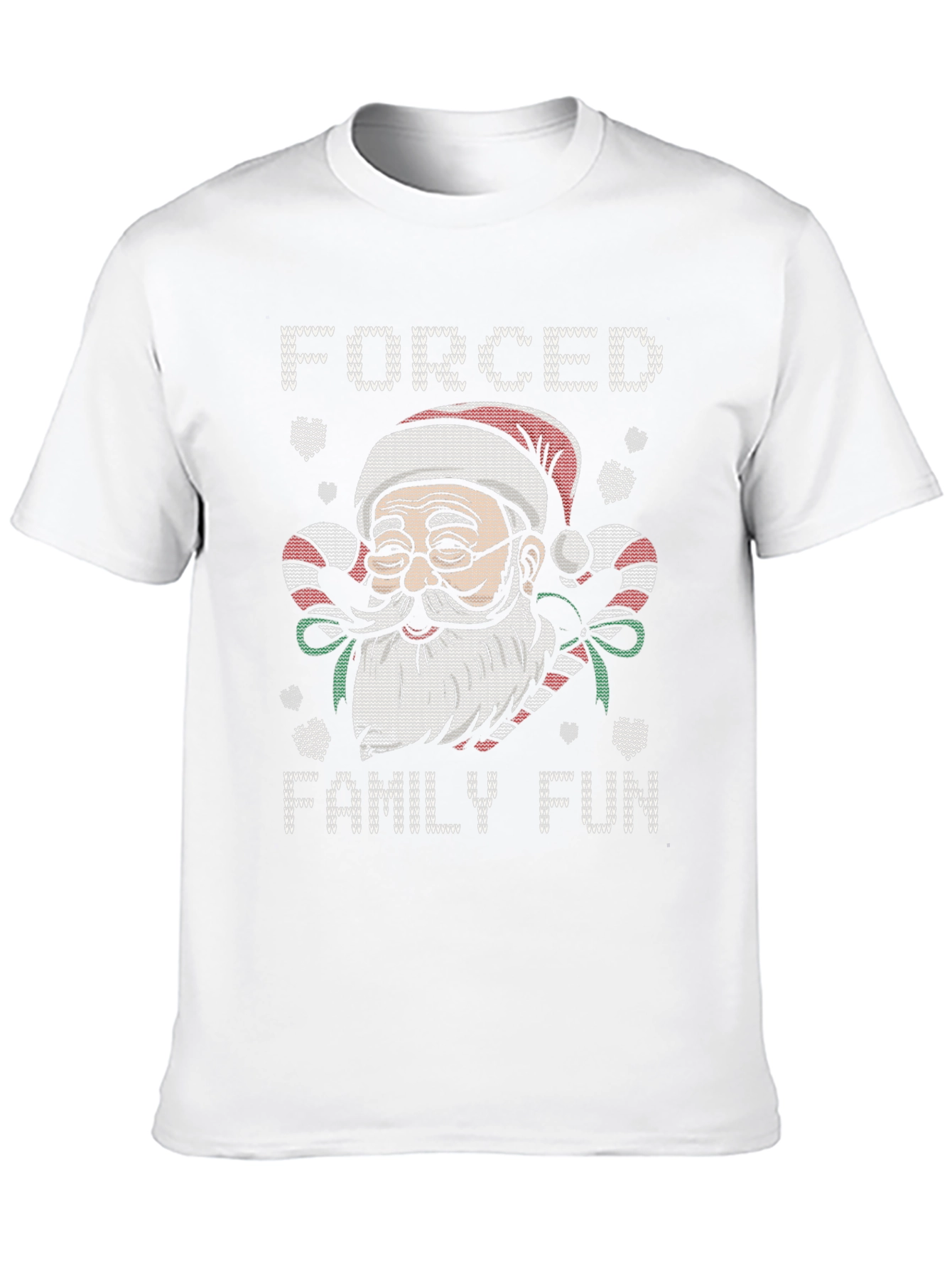 Forced Family Fun Christmas Santa T-Shirt