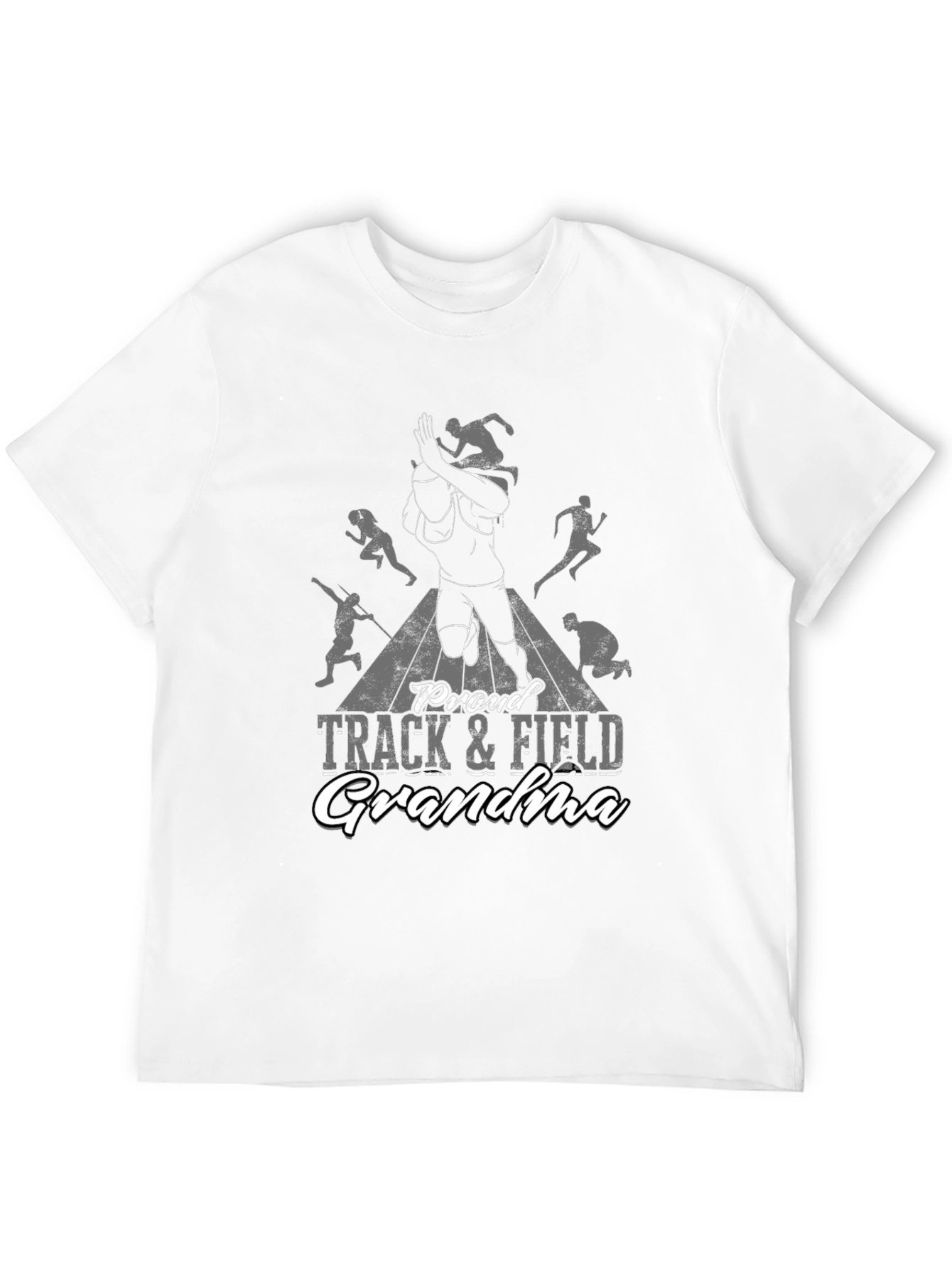 Proud Track & Field Grandma T-Shirt
