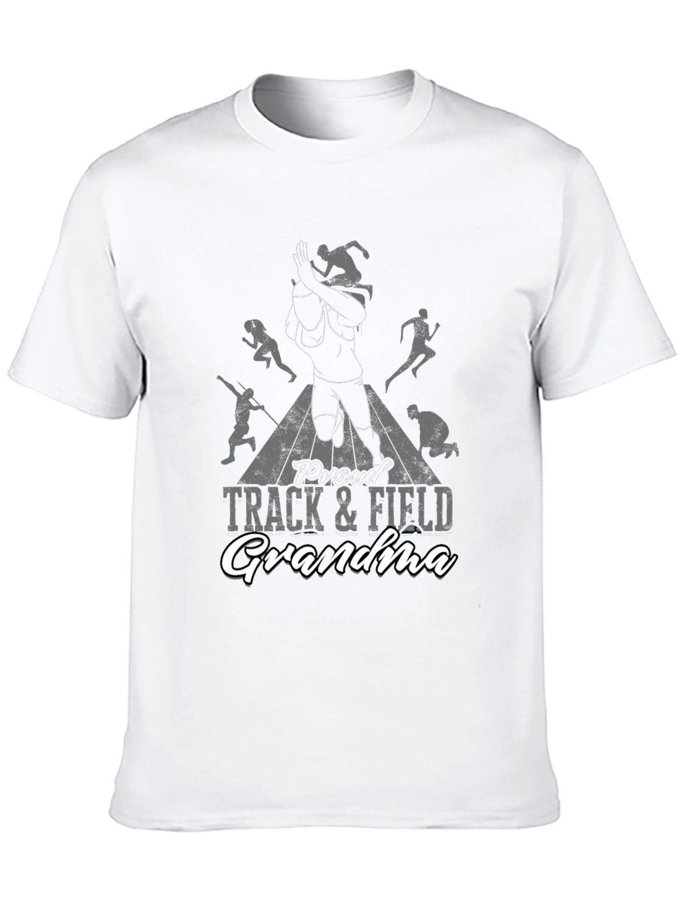 Proud Track & Field Grandma T-Shirt