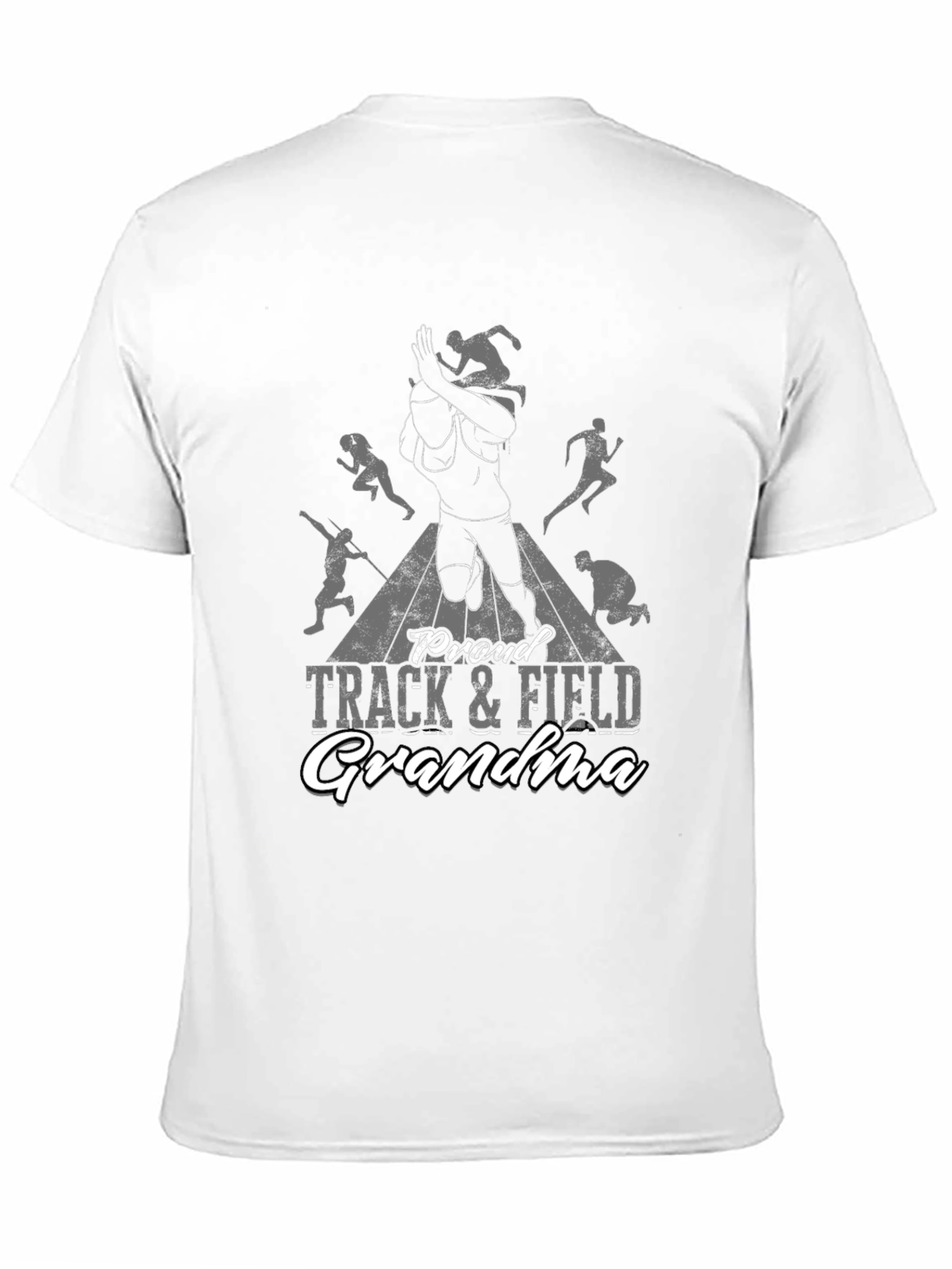 Proud Track & Field Grandma T-Shirt