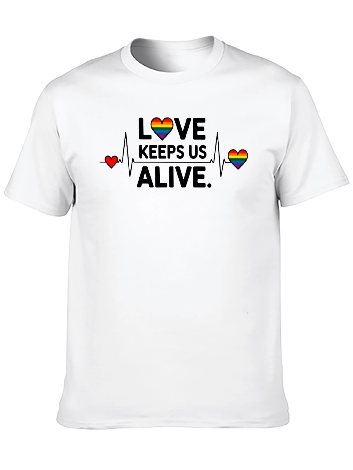 Love Keeps Us Alive Pride T-Shirt