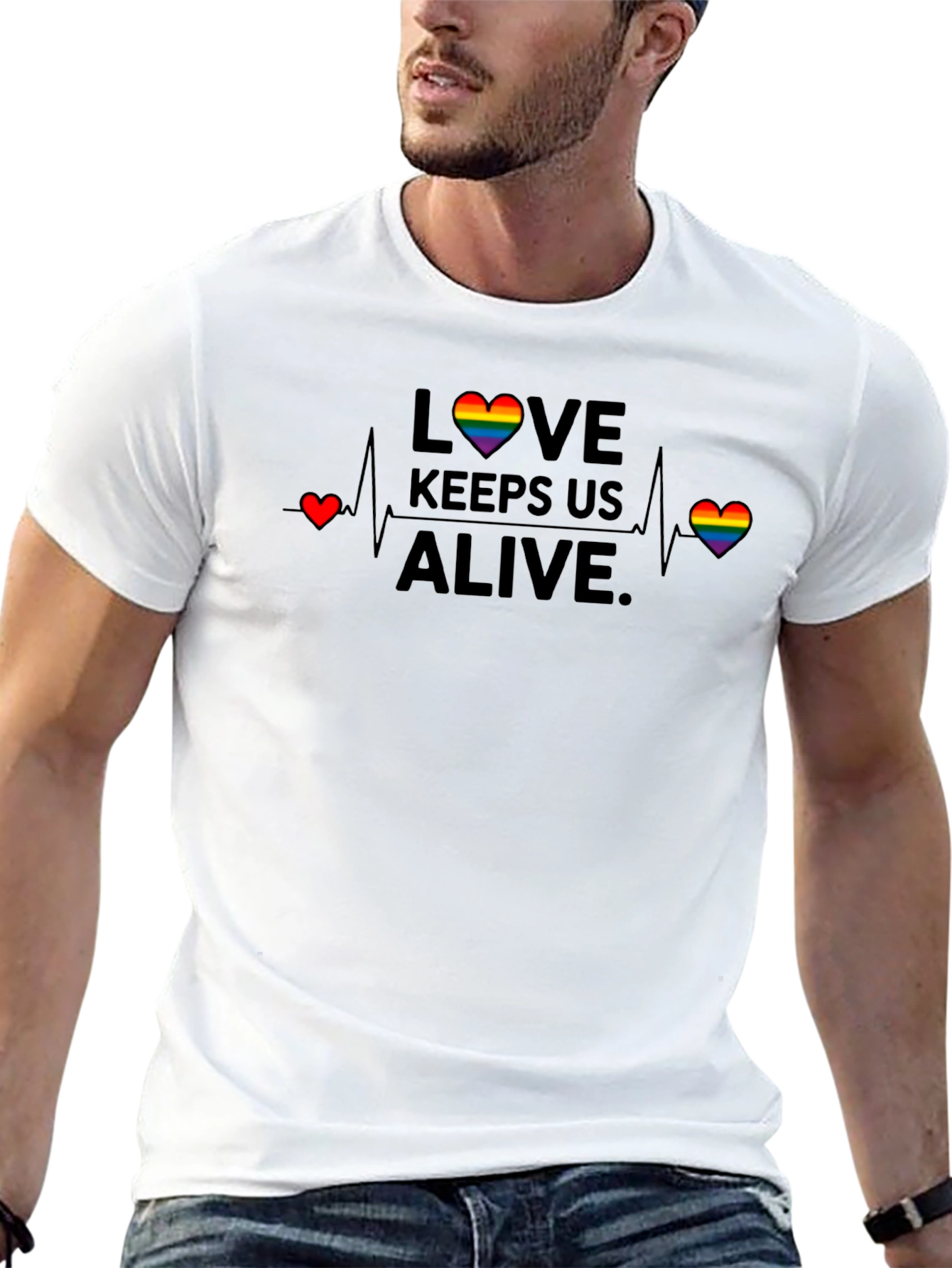 Love Keeps Us Alive Pride T-Shirt