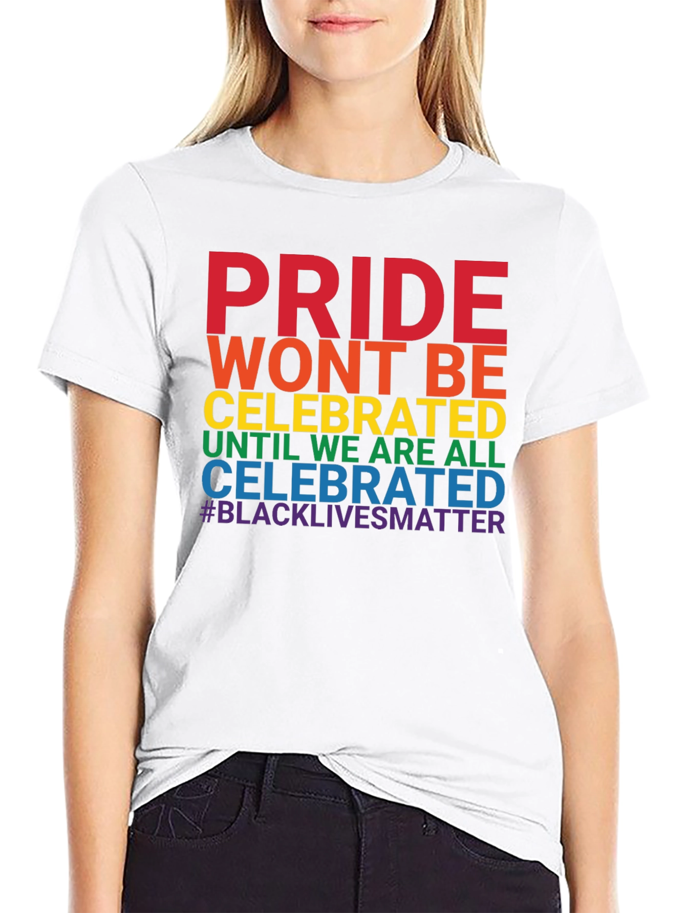 Pride Wont Be Celebrated T-Shirt - Black Lives Matter