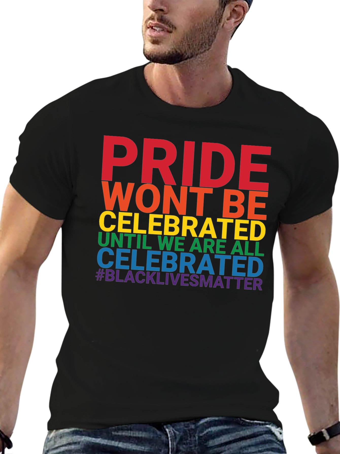 Pride Wont Be Celebrated T-Shirt - Black Lives Matter