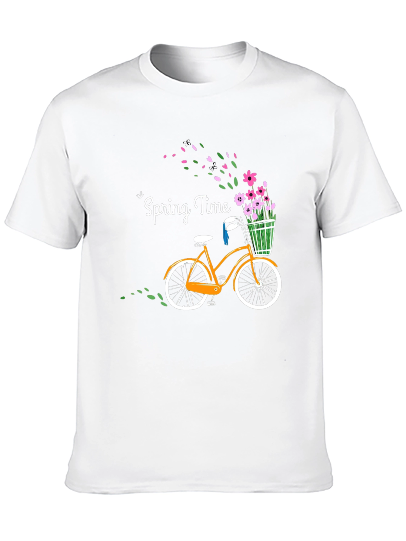 Spring Time Bike Graphic Tee