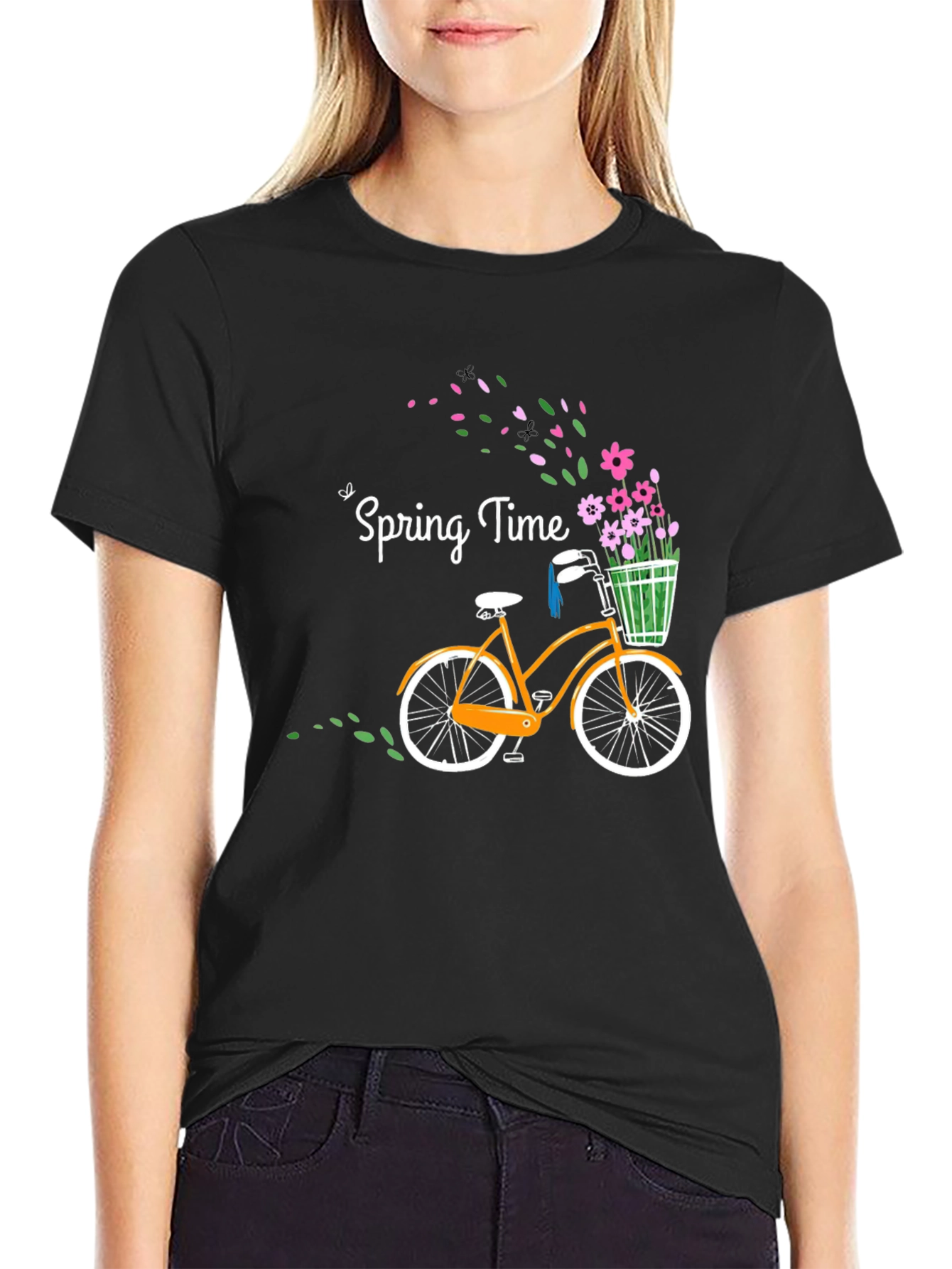 Spring Time Bike Graphic Tee