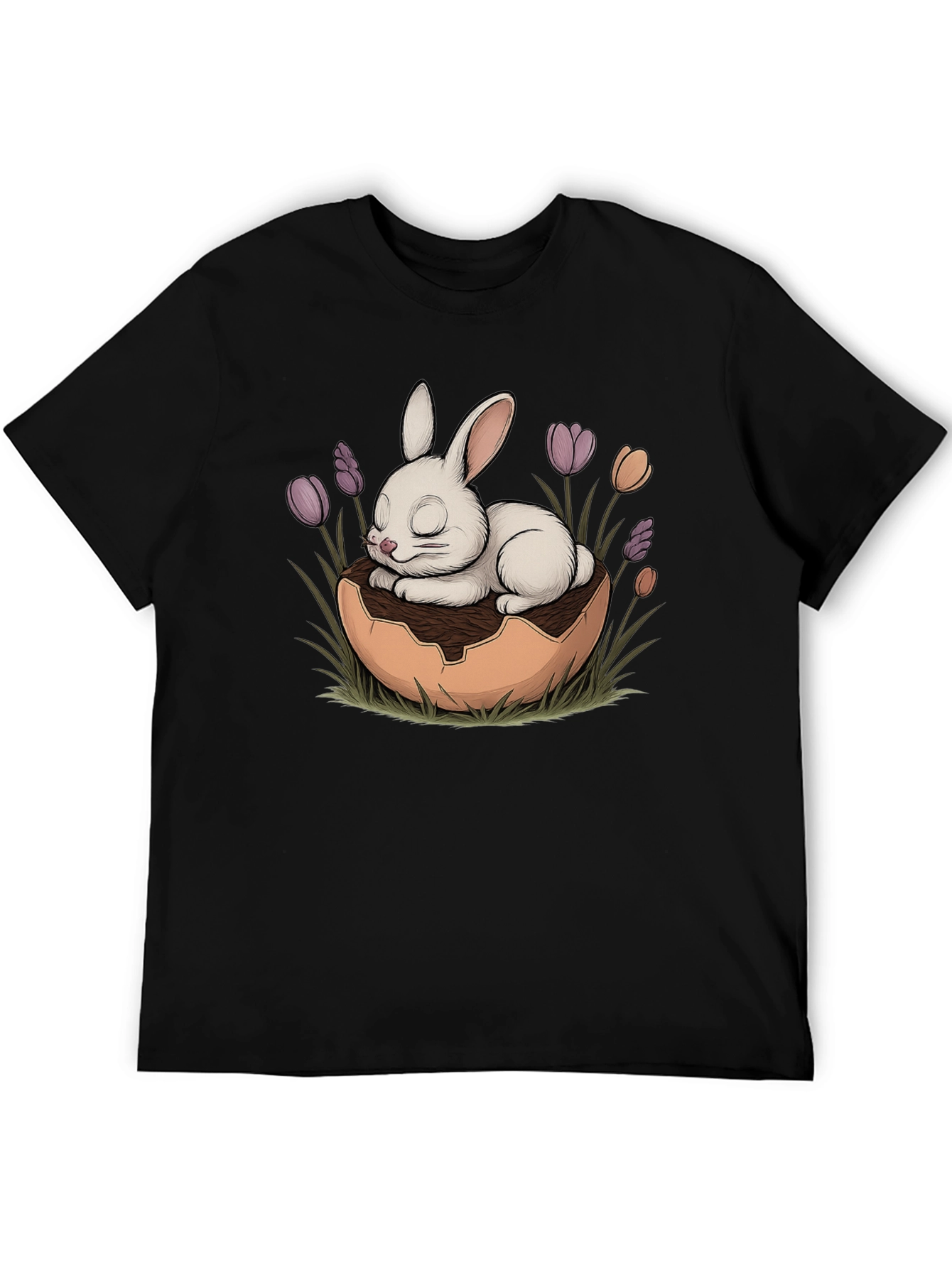 Easter Bunny Egg T-Shirt - Cute Holiday Style